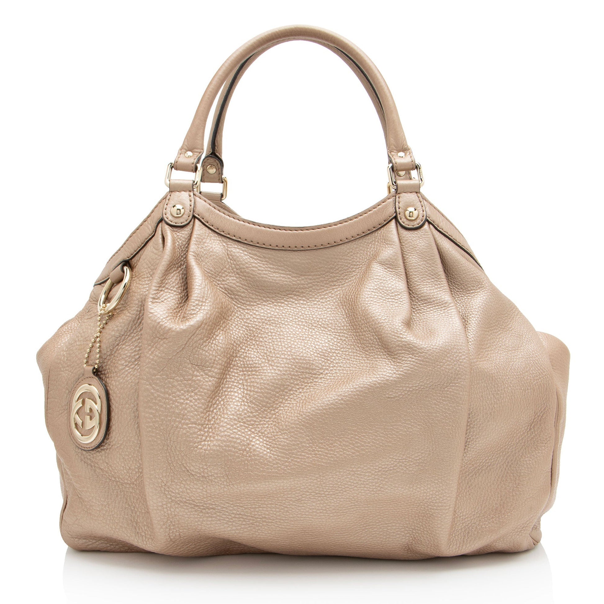 Gucci Sukey Leather Pink Large Tote Bag