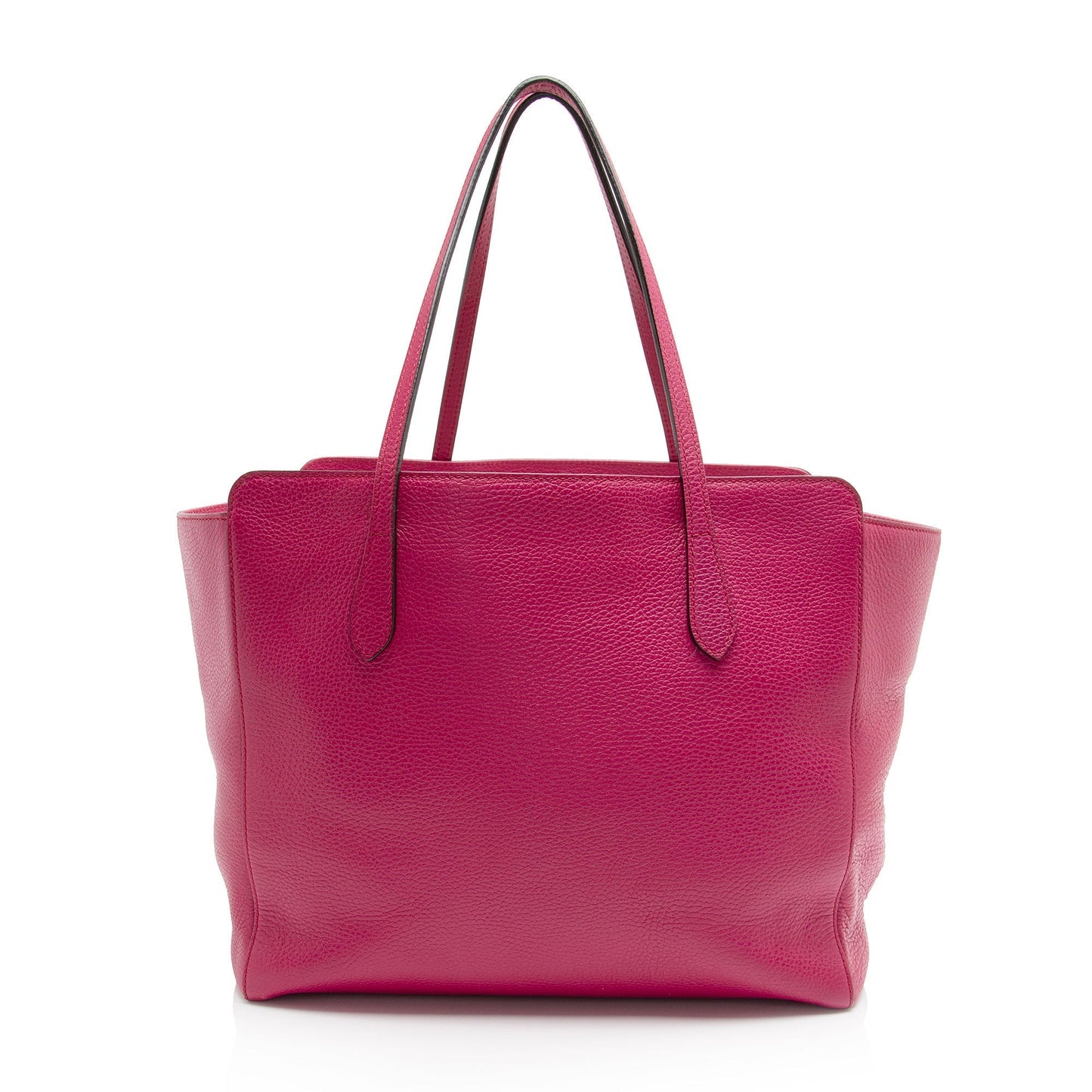 Gucci Swing Leather Pink Medium Tote Bag