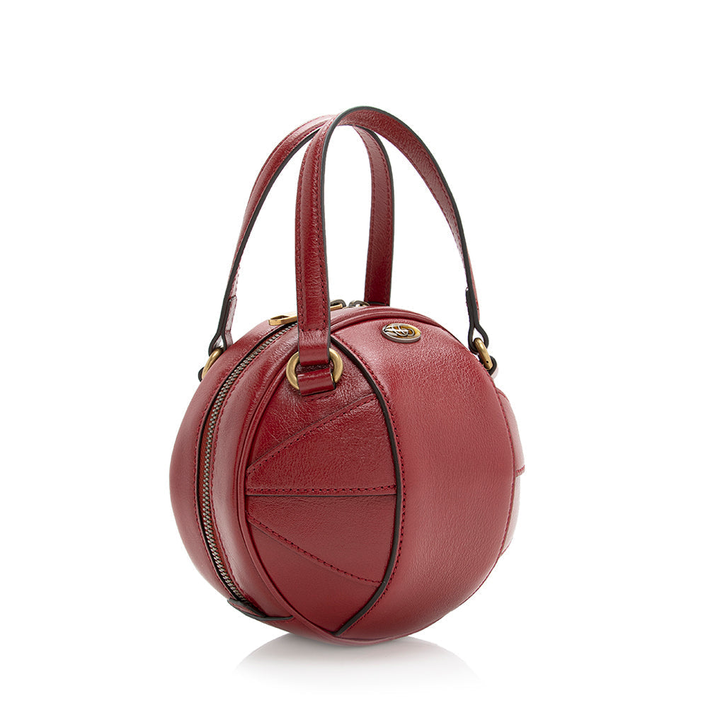 Gucci Tifosa SHF Leather Red Shoulder Bag