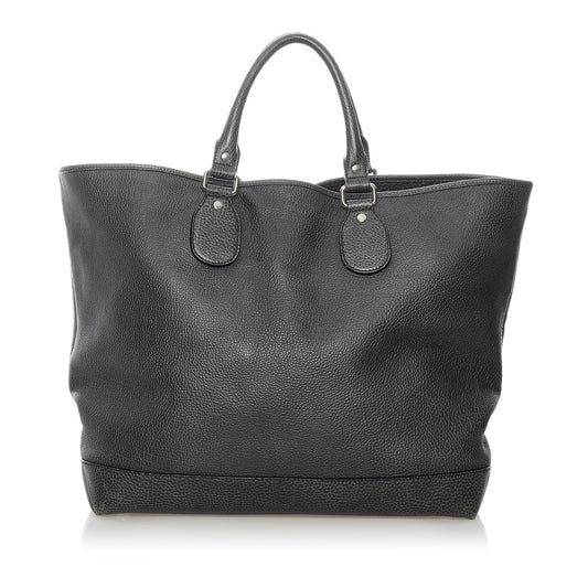 Gucci SHG Leather Calf Black Tote Bag 4
