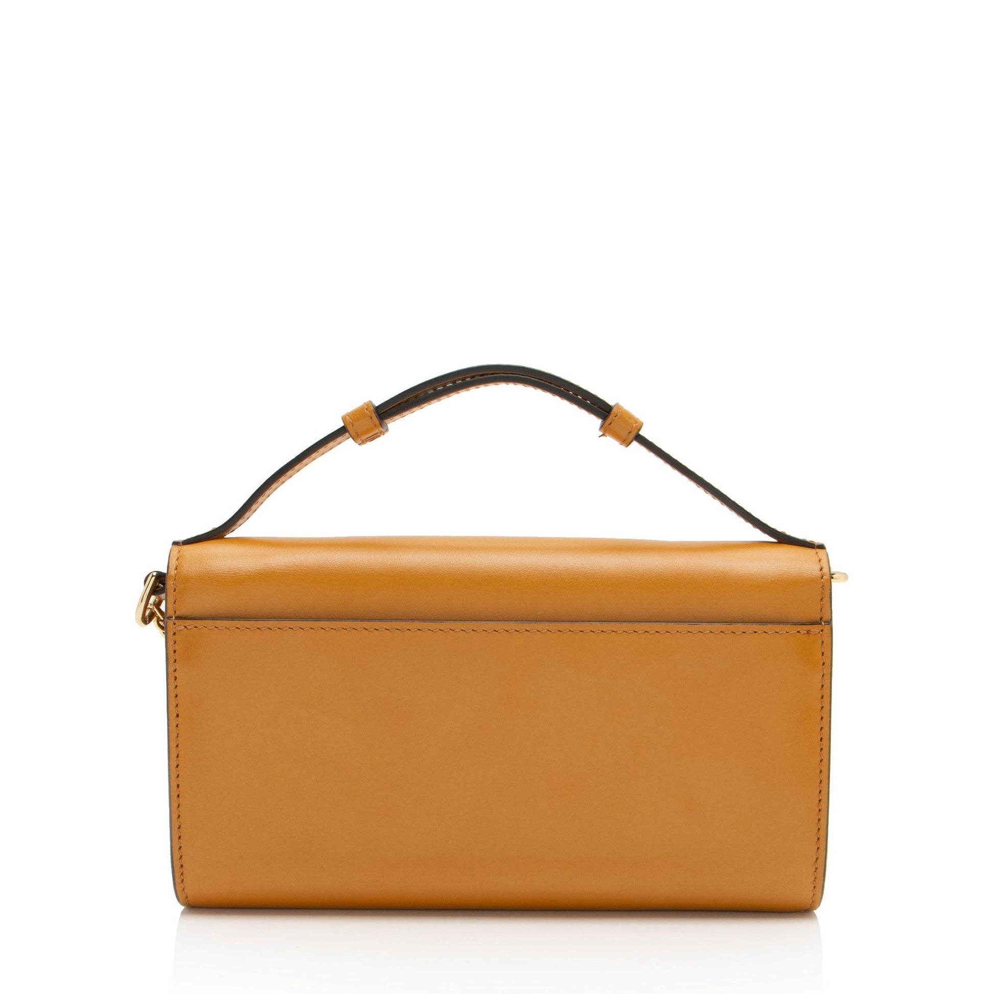 Gucci Zumi Leather Orange Mini Shoulder Bag