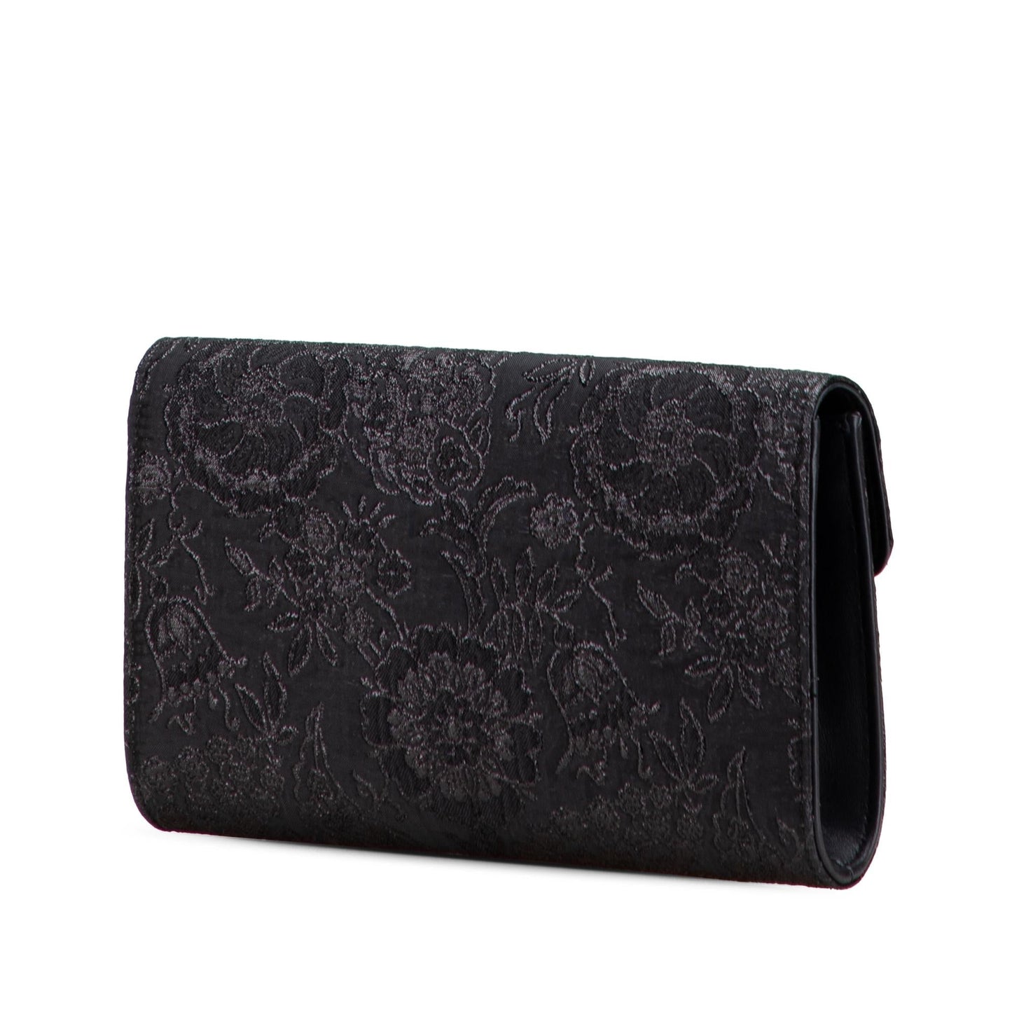 Gucci Lurex Brocade Animalier Broadway Clutch Bag