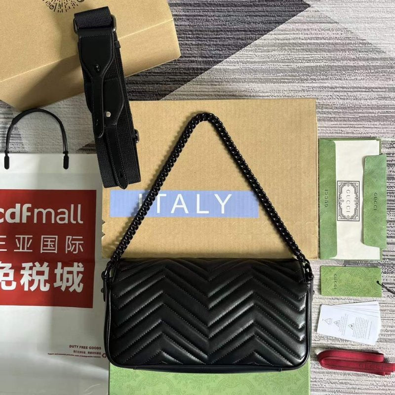 Gucci Marmont Bag Mini Chain Travel Bag Bag Bgmp1096
