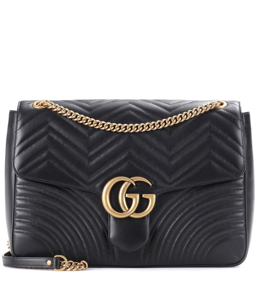 Gucci GG Marmont Matelasse Large Shoulder Bag