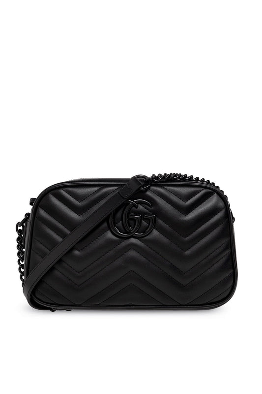 Gucci GG MARMONT Leather Calfskin Shoulder Bag