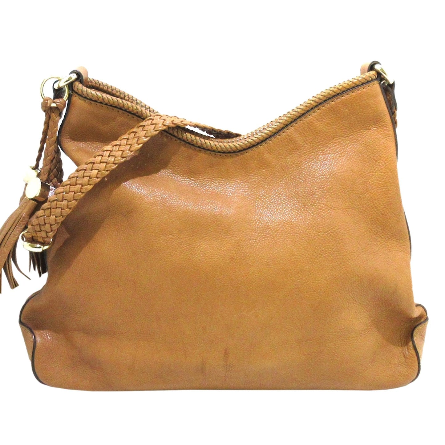Gucci Marrakech SHG Leather Calf Brown Shoulder Bag Bag Shg