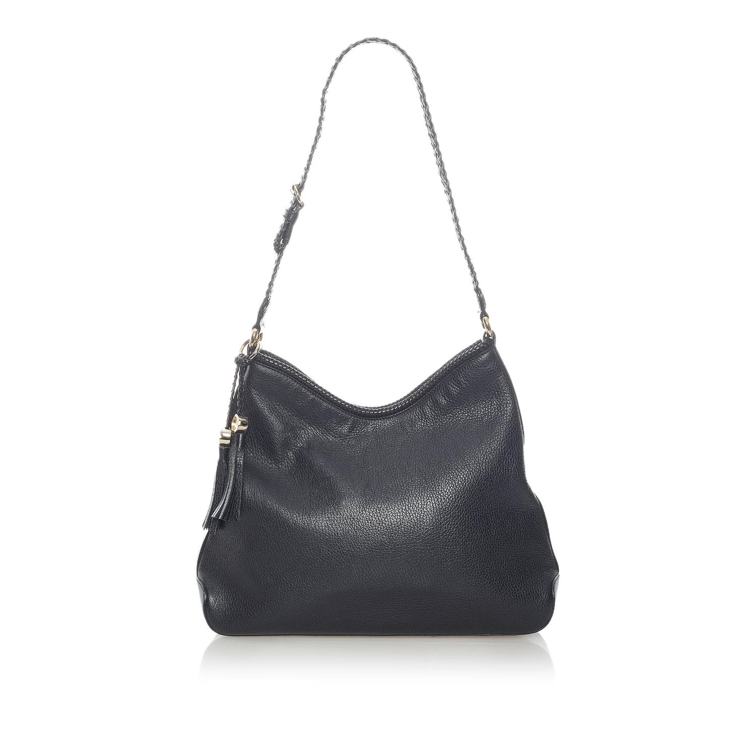 Gucci Marrakech SHG-fK4M1B Leather Calf Black Shoulder Bag