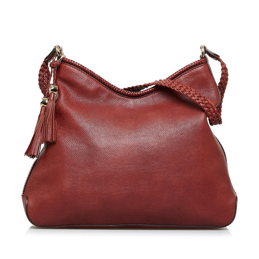 Gucci Marrakech SHG-lC5OLp Calf Red Shoulder Bag