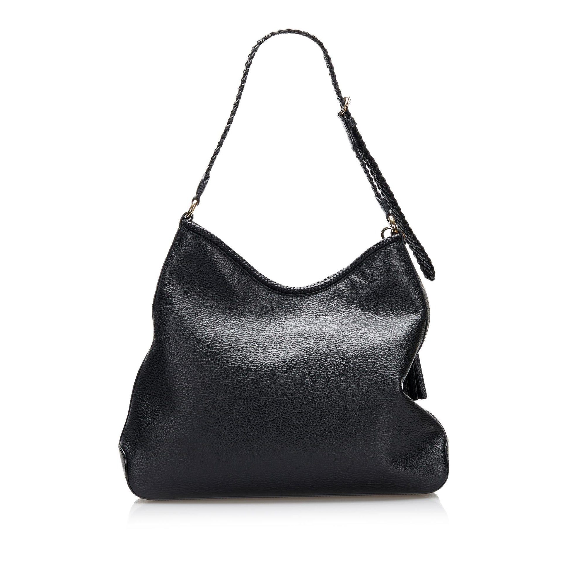 Gucci Marrakech SHG-z6Fpvf Calf Black Shoulder Bag