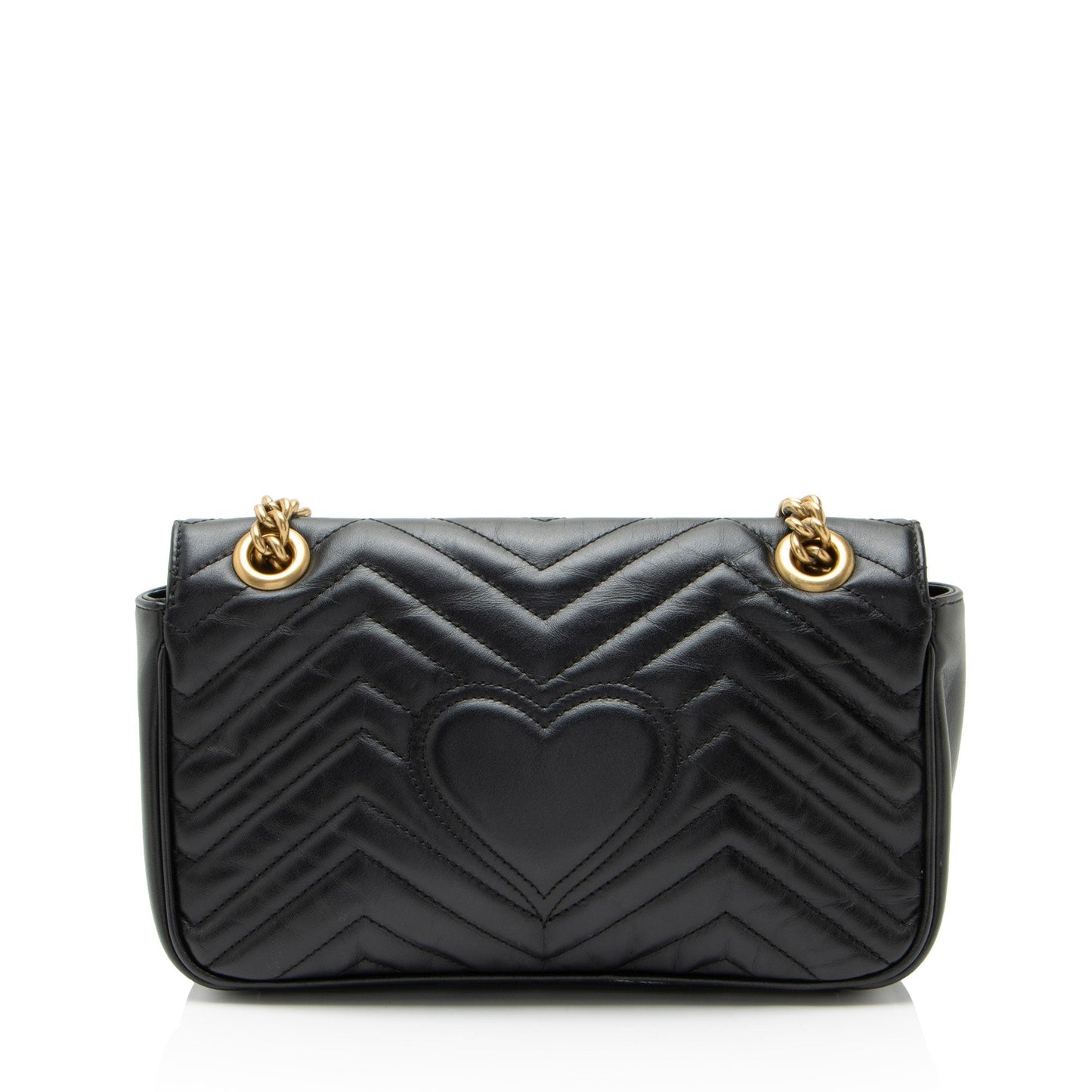 Gucci GG Marmont Matelasse Leather Medium Flap Crossbody Bag