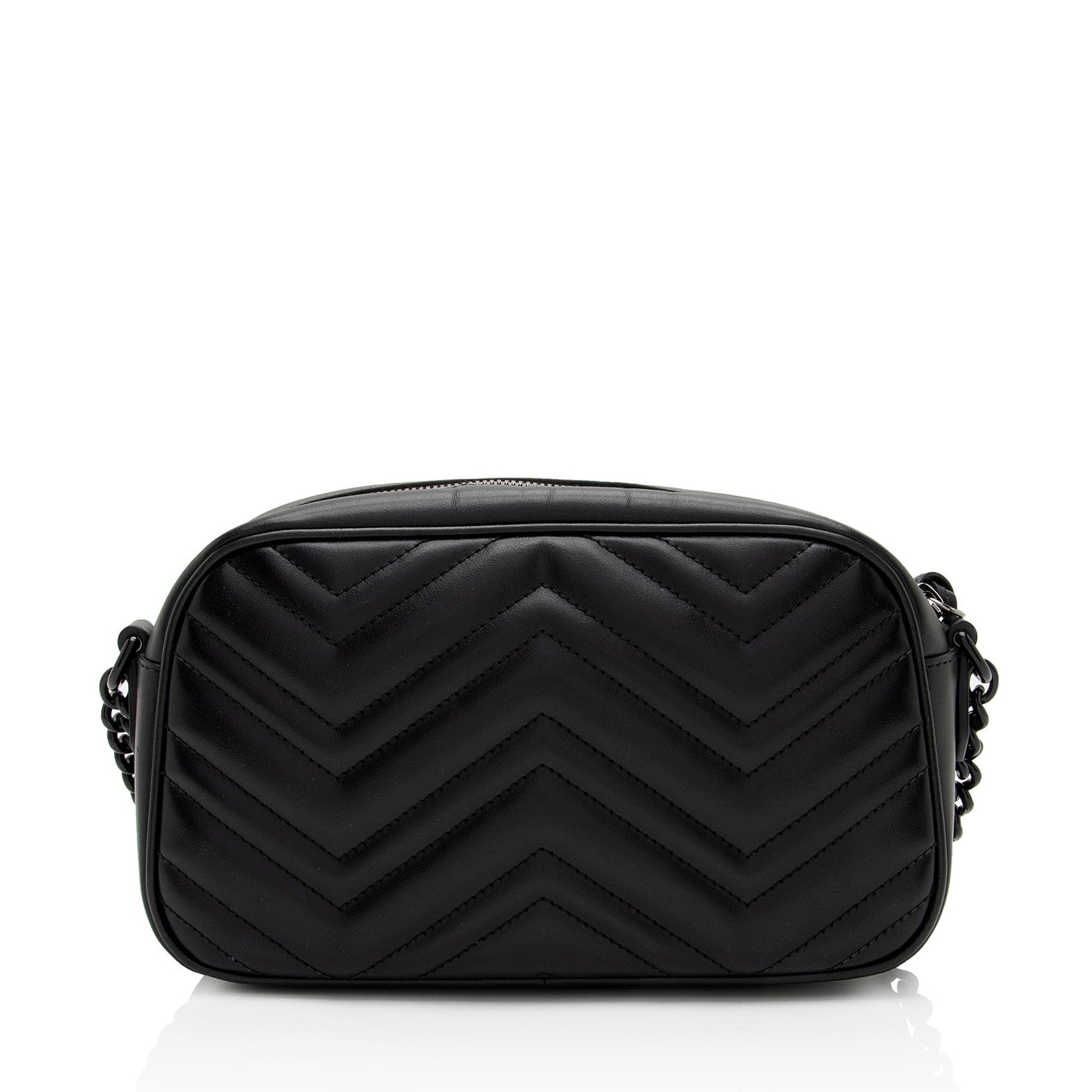 Gucci GG Marmont SHF-sIFM1C Matelasse Leather Black Small Crossbody Bag