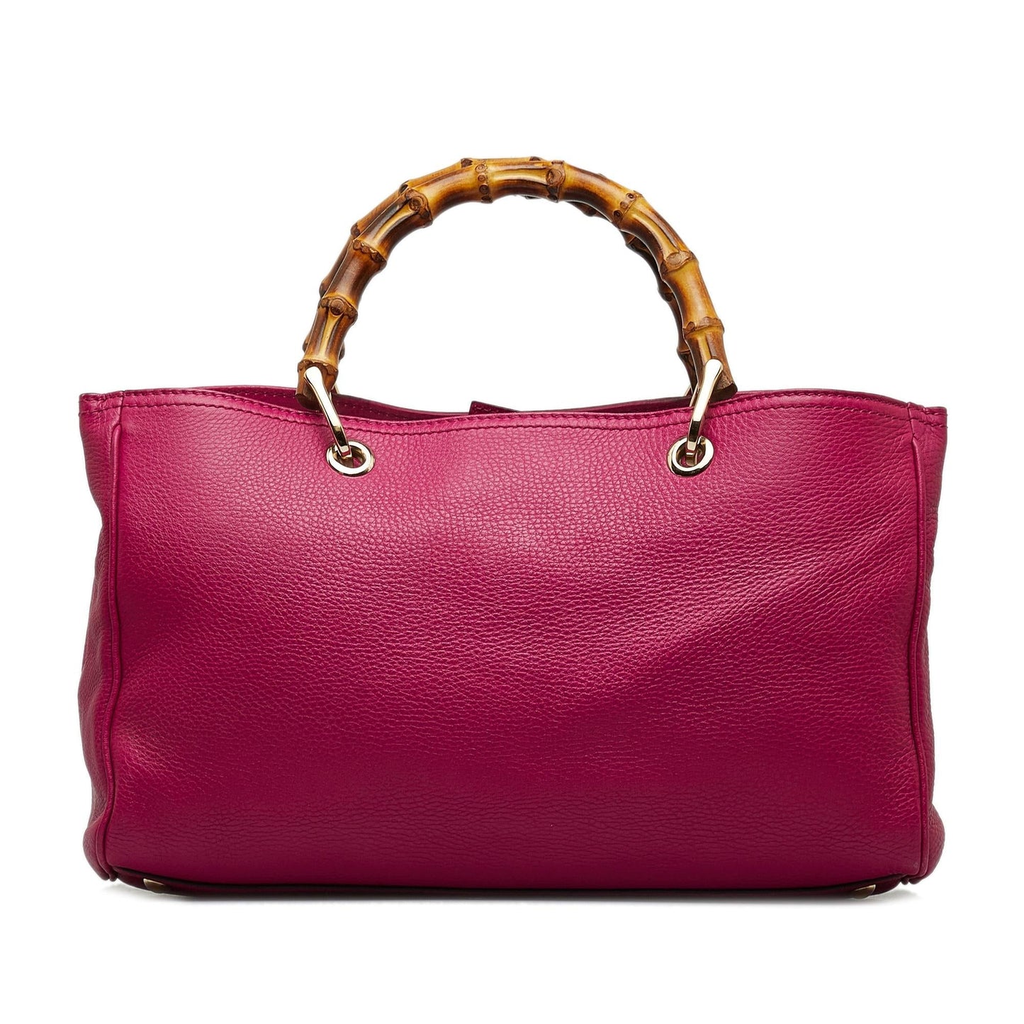 Gucci Bamboo Shopper SHG-TADxQ9 Calf Pink Medium Satchel Bag