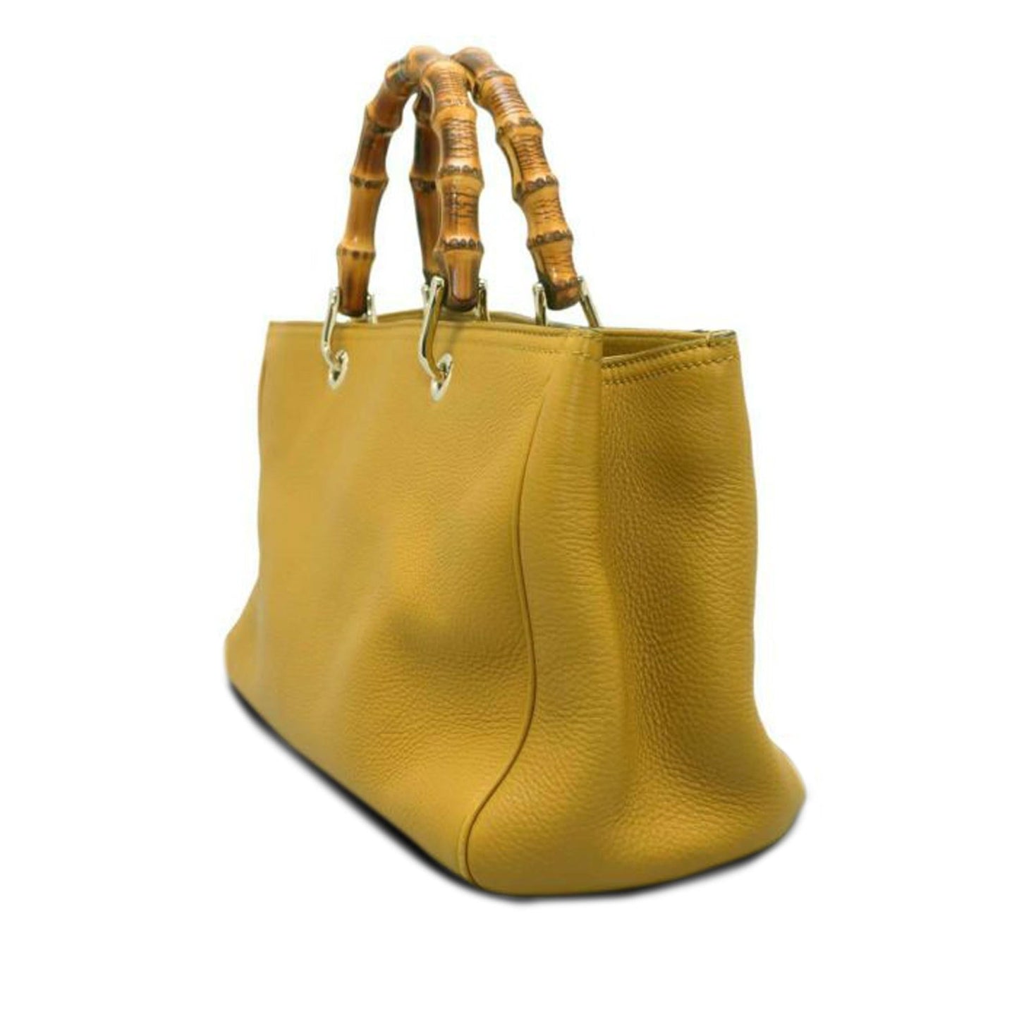 Gucci Bamboo Shopper SHG-hJilLs Calf Medium Satchel Bag