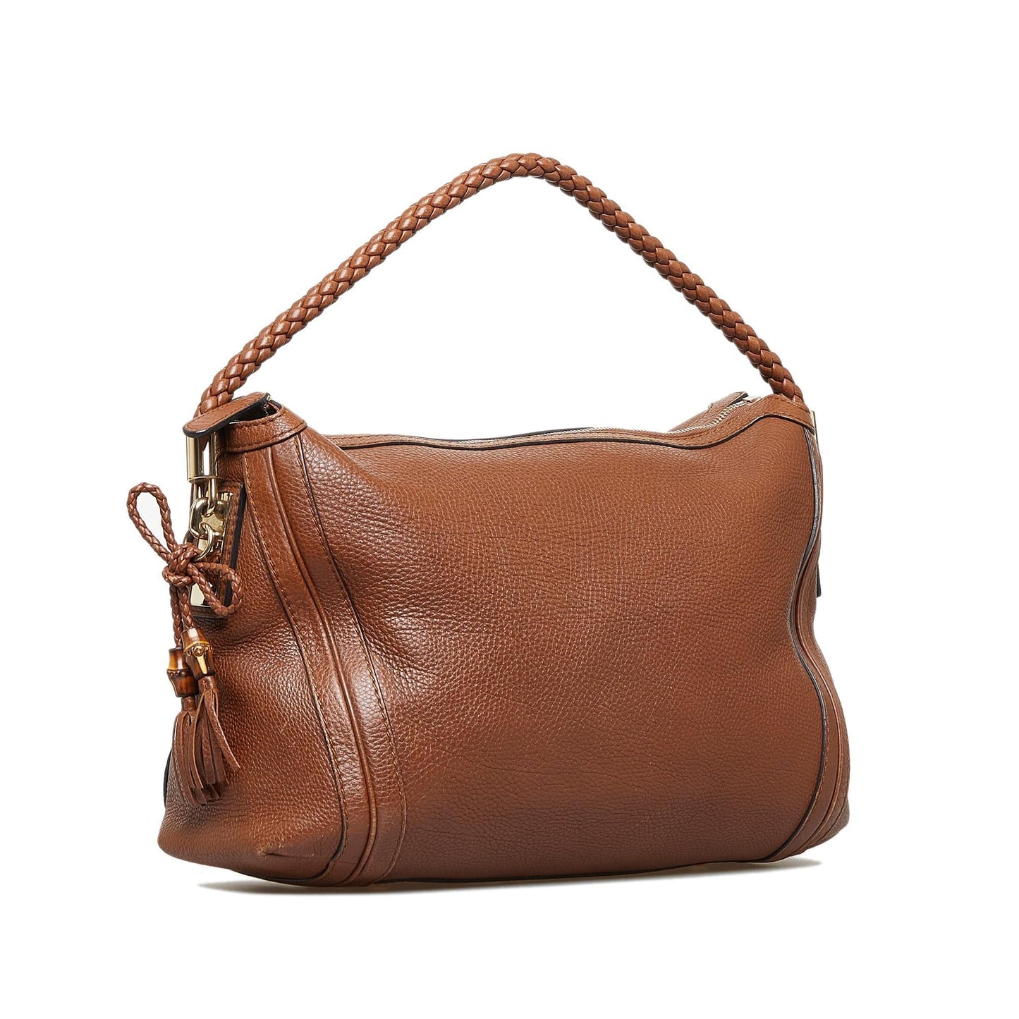 Gucci Bella SHG-bkON2O Calf Brown Medium Shoulder Bag