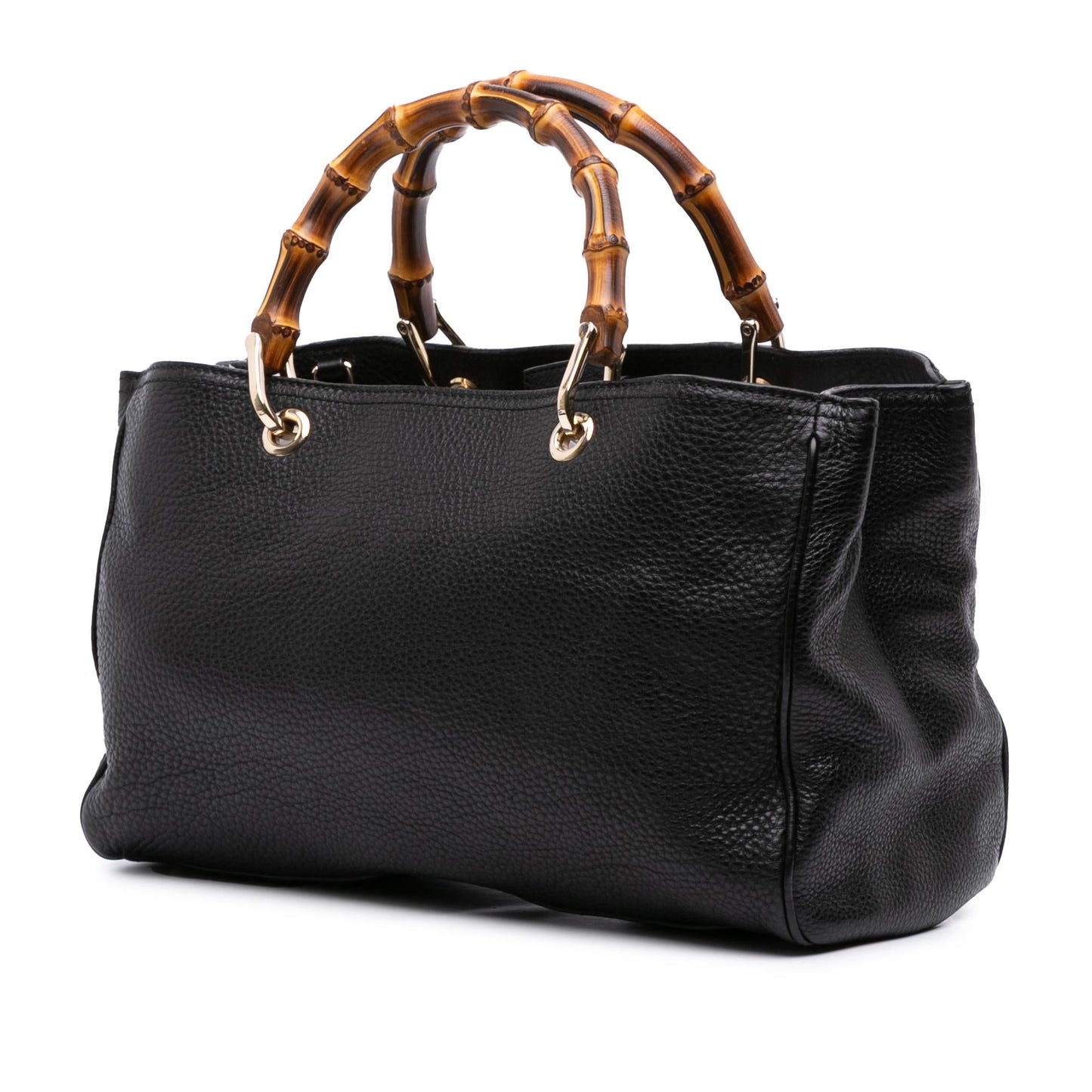 Gucci Bamboo Shopper Calfskin Medium Tote Bag Satchel 49