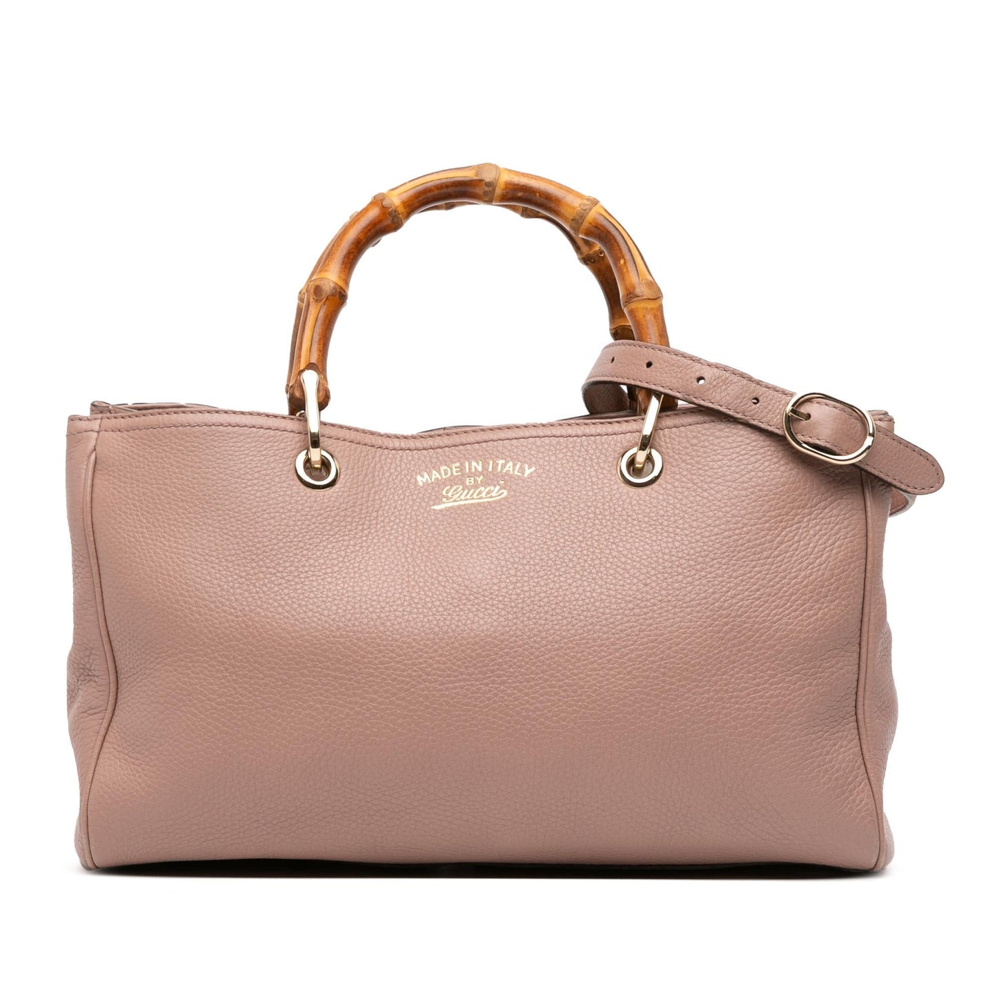 Gucci Bamboo Shopper Calfskin Medium Tote Bag