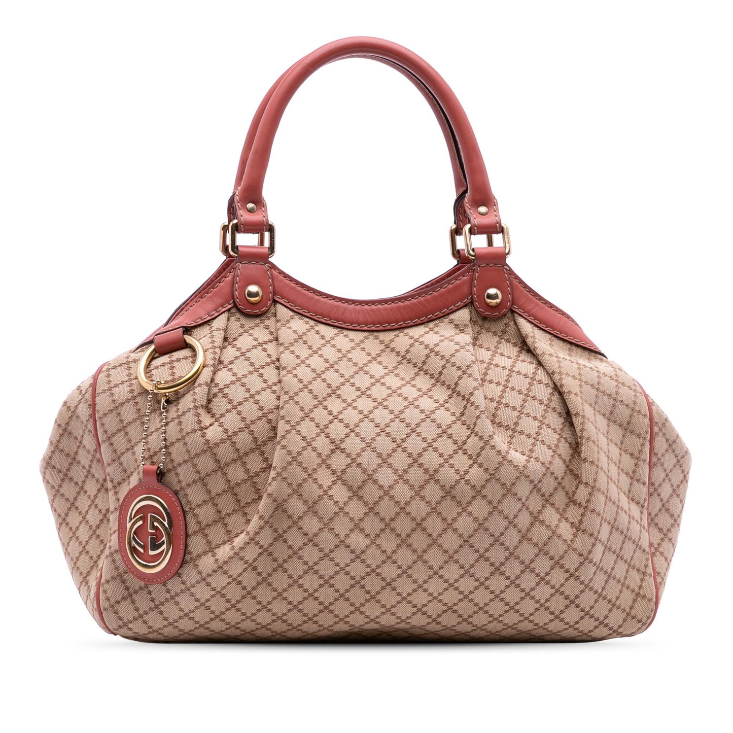 Gucci Diamante Sukey Canvas Medium Tote Bag