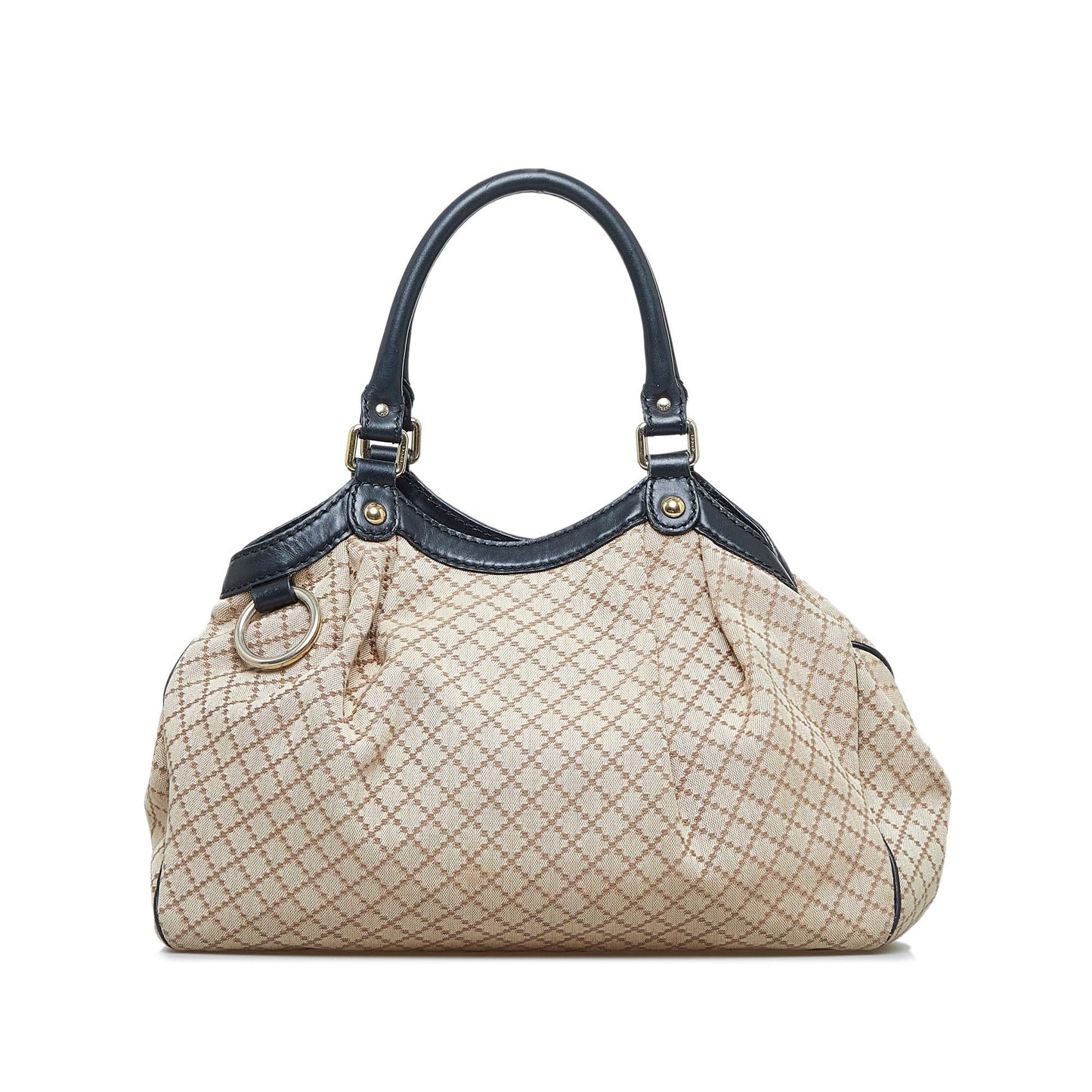 Gucci Diamante Sukey SHG-XJtytz Canvas Brown Medium Tote Bag