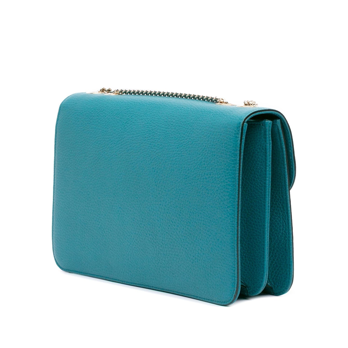 Gucci Dollar Interlocking G Calfskin Medium Crossbody Bag