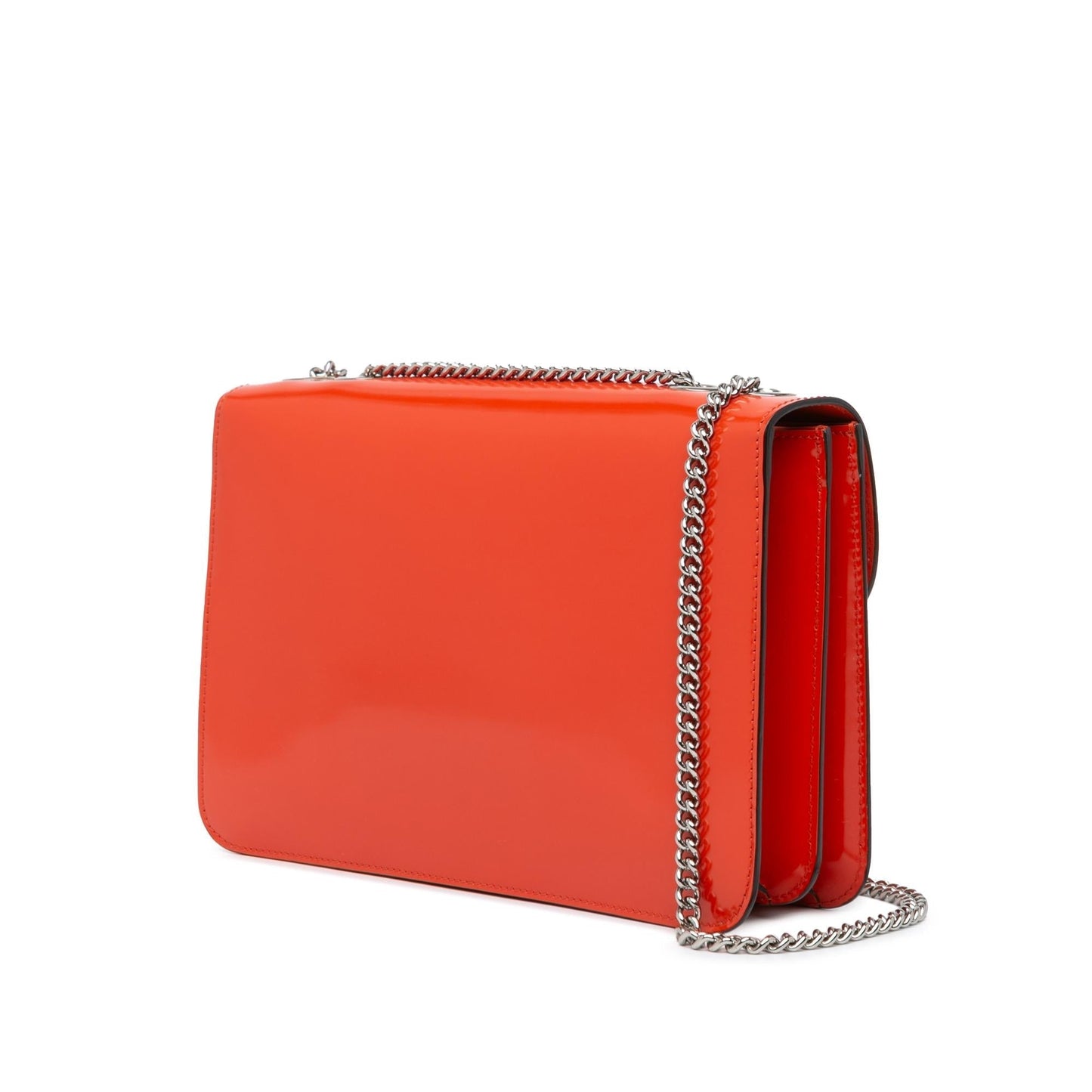 Gucci Dollar Interlocking G SHG-Vjo5b5 Calf Orange Medium Crossbody Bag
