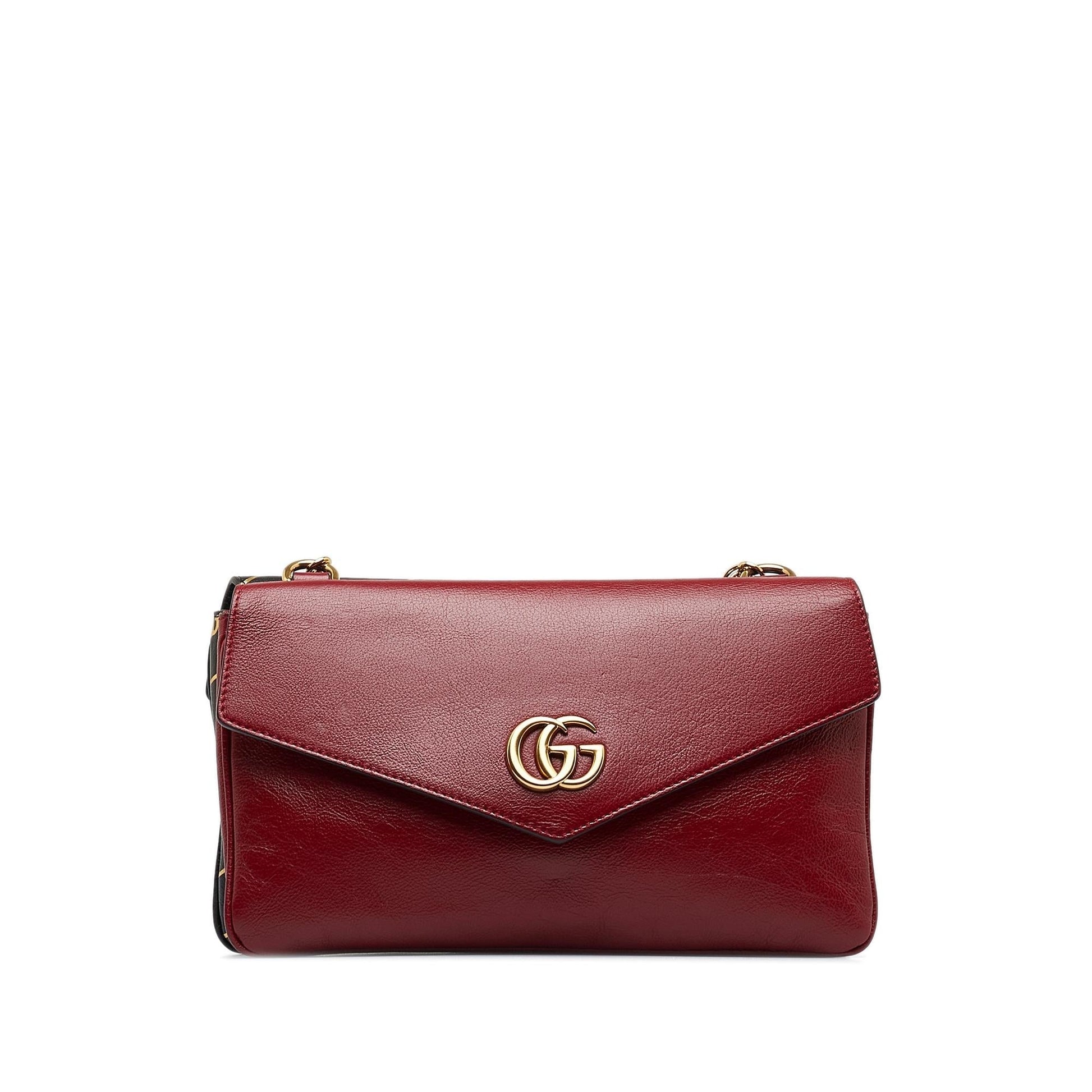Gucci Double Thiara SHG-Mb32ve Calf Black Medium Satchel Bag