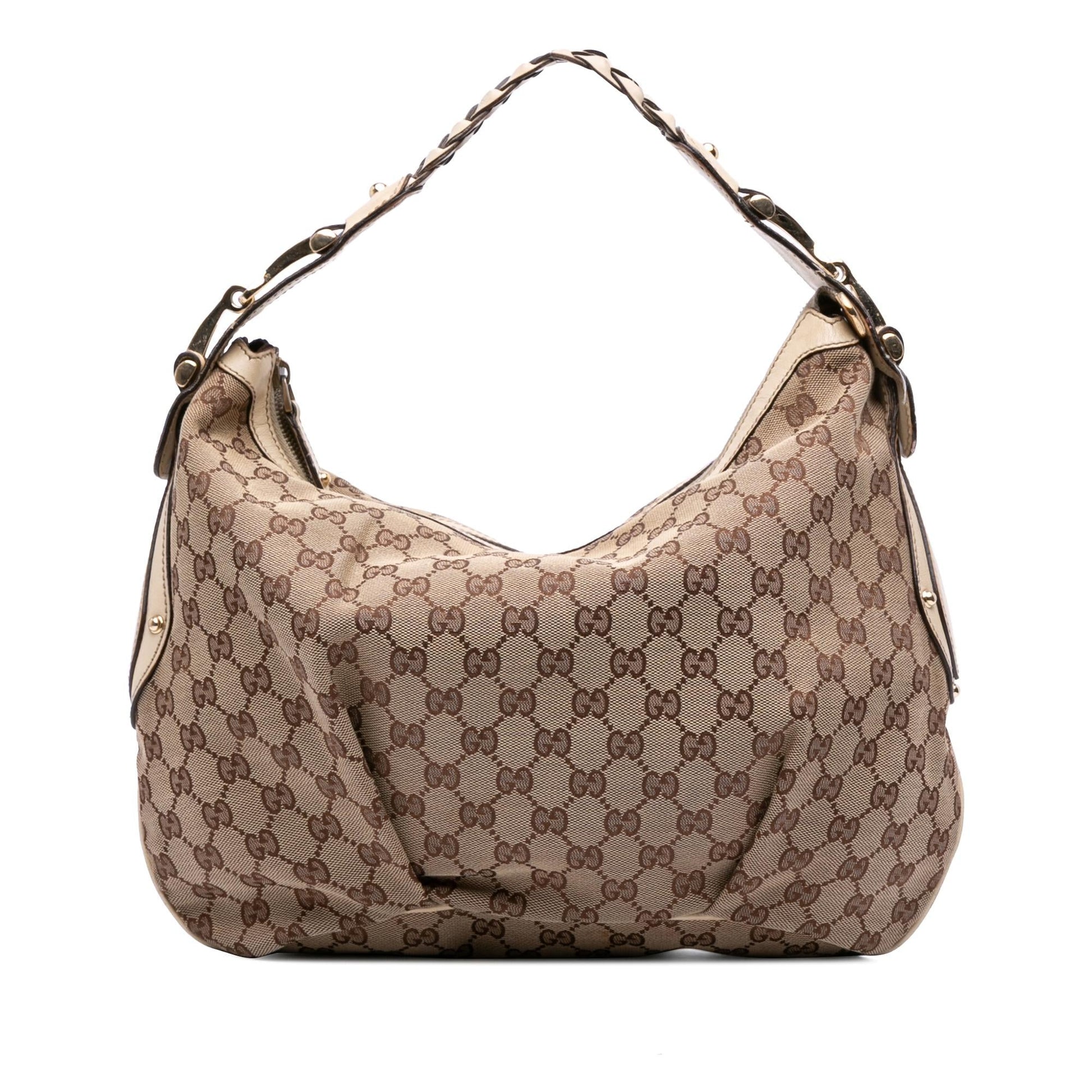 Gucci GG Pelham Canvas Medium Shoulder Bag