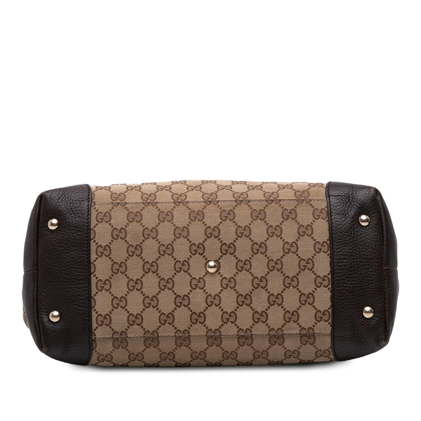 Gucci GG Web Dressage Canvas Medium Tote Bag