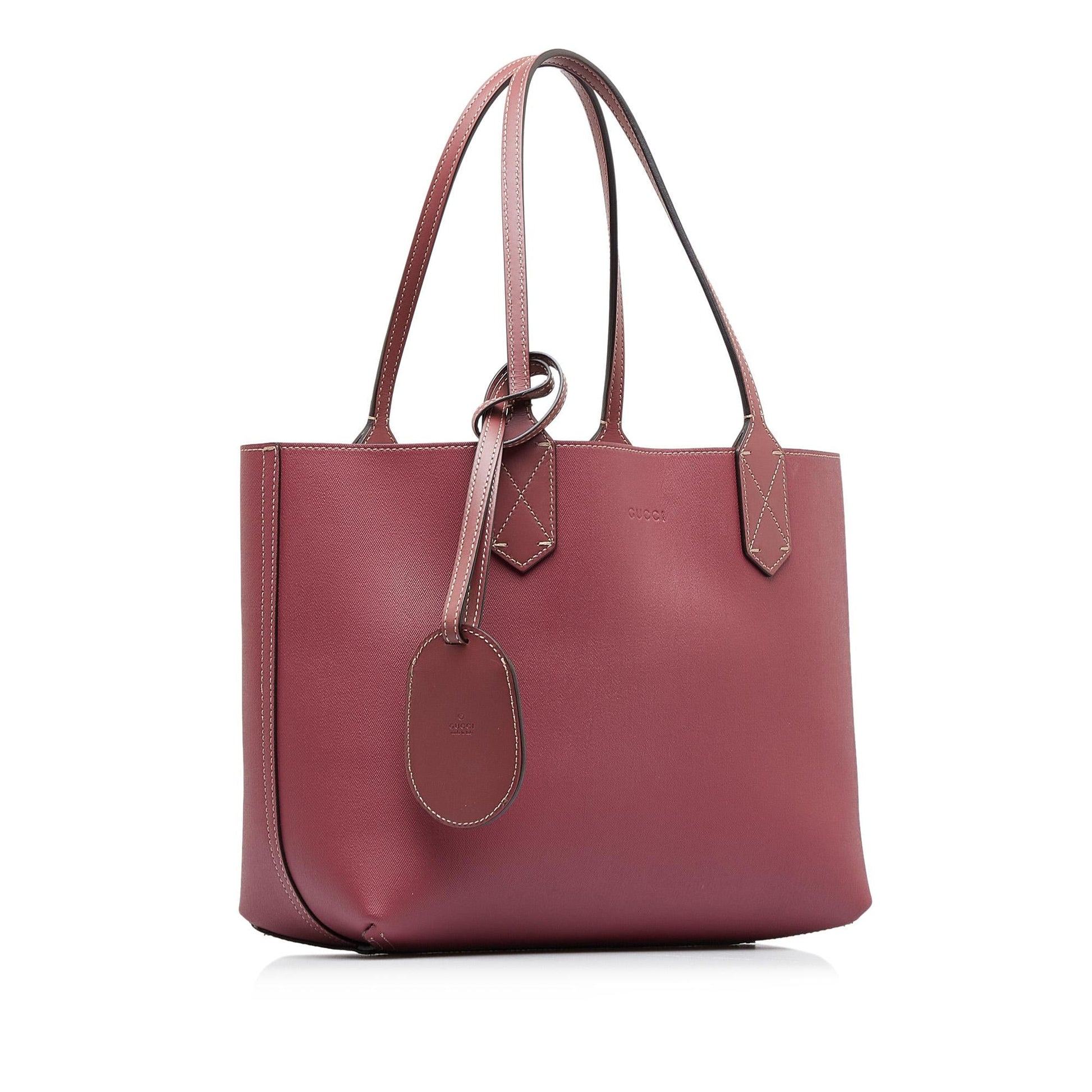 Gucci GG Supreme Blooms Reversible SHG-MCuCAI Canvas Brown Medium Tote Bag
