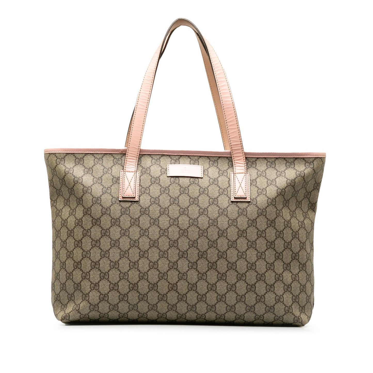 Gucci GG Supreme Joy SHG-ixUnKe Canvas Brown Medium Tote Bag