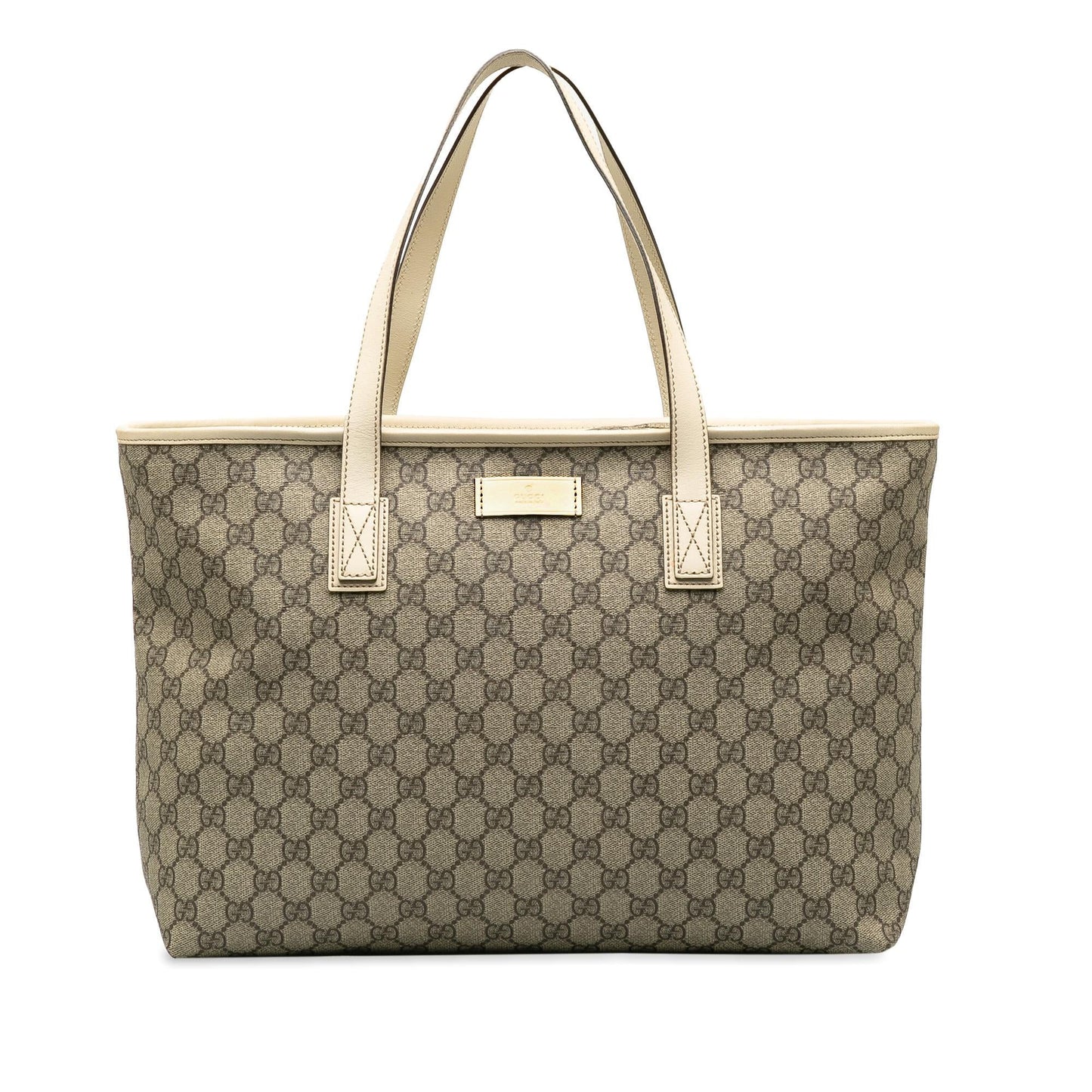 Gucci GG Supreme Joy SHG-jy1Z5D Canvas Brown Medium Tote Bag