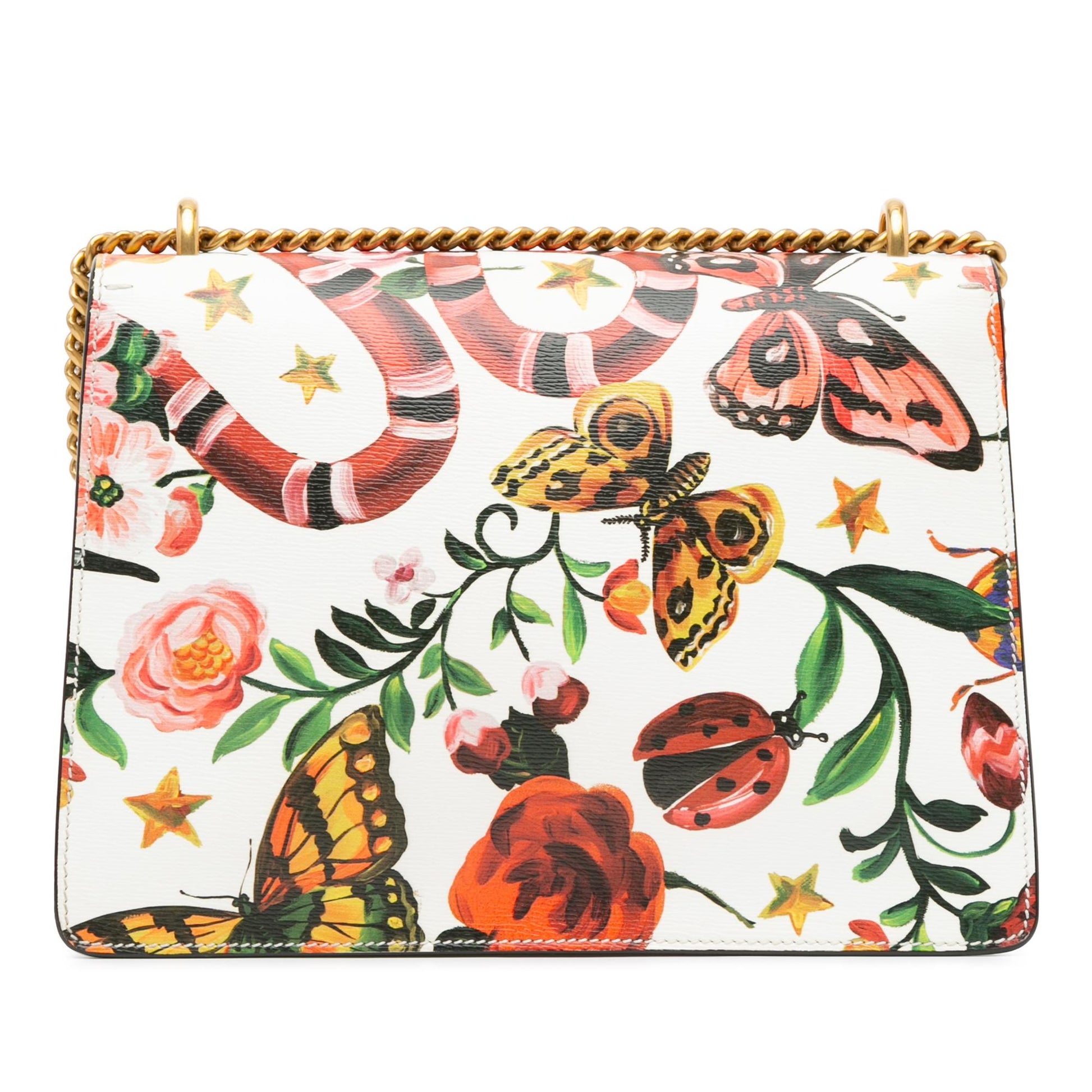 Gucci Garden Dionysus SHG-de6QZy Calf White Medium Shoulder Bag