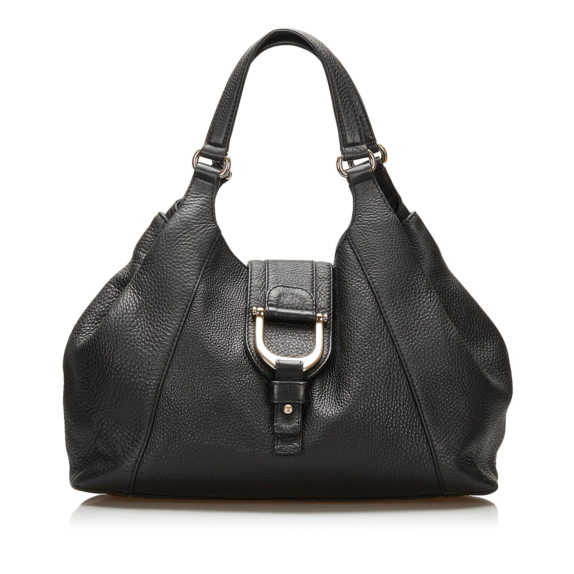 Gucci Greenwich SHG Calf Black Medium Shoulder Bag