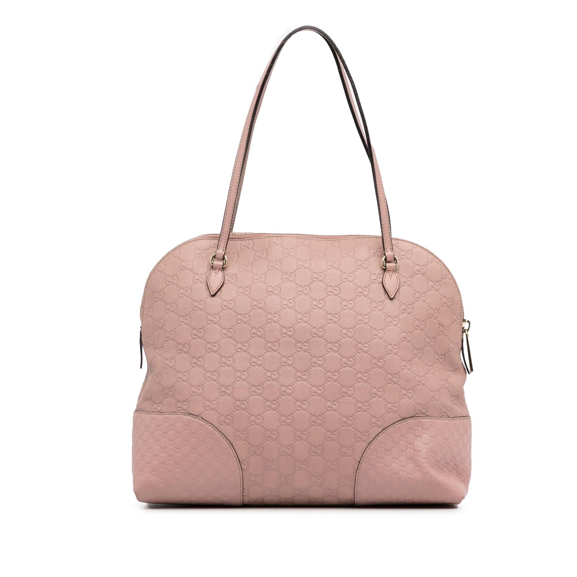 Gucci Guccissima Bree SHG-RyqPcq Calf Pink Medium Shoulder Bag