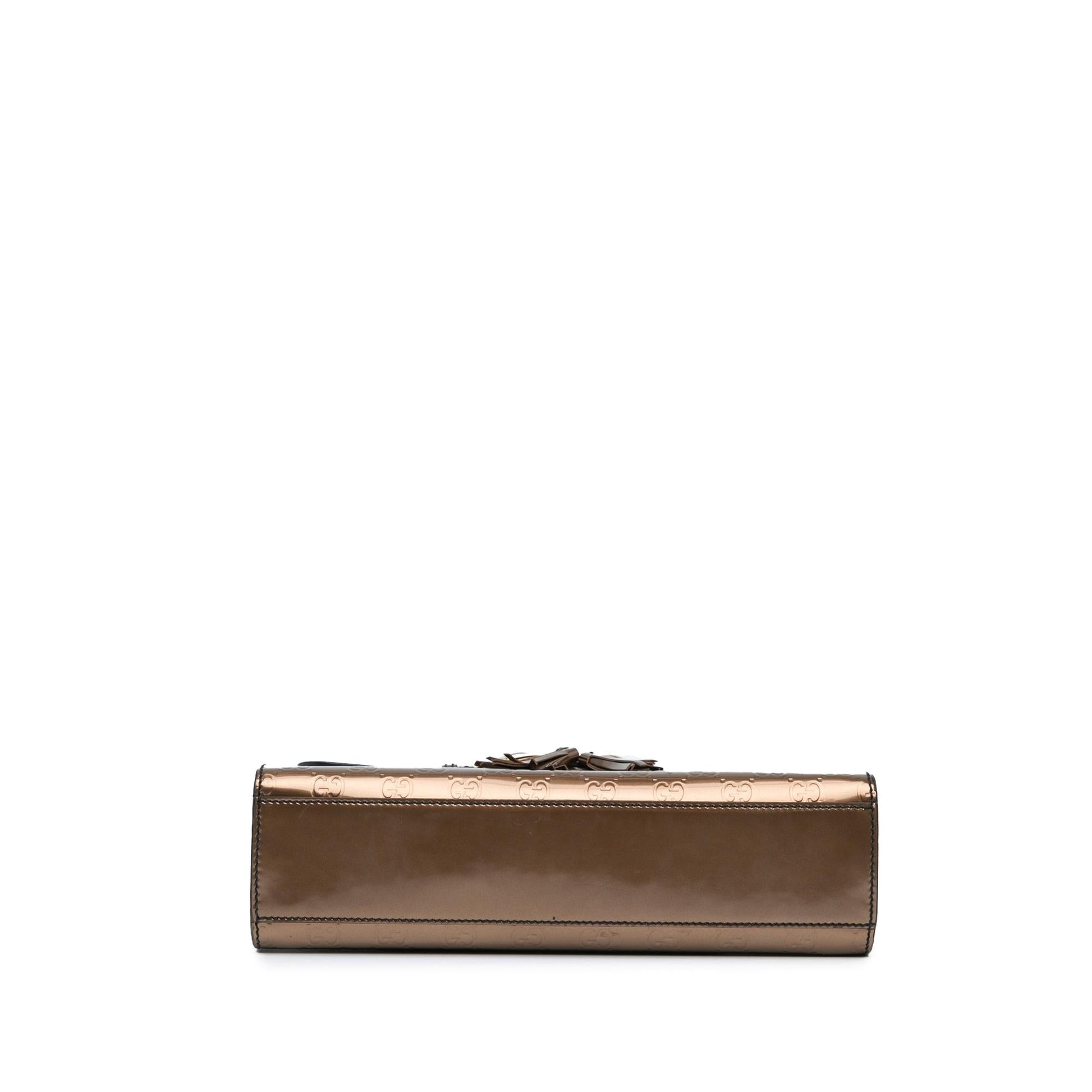 Gucci Guccissima Emily SHG-D1WoFx Calf Gold Medium Shoulder Bag