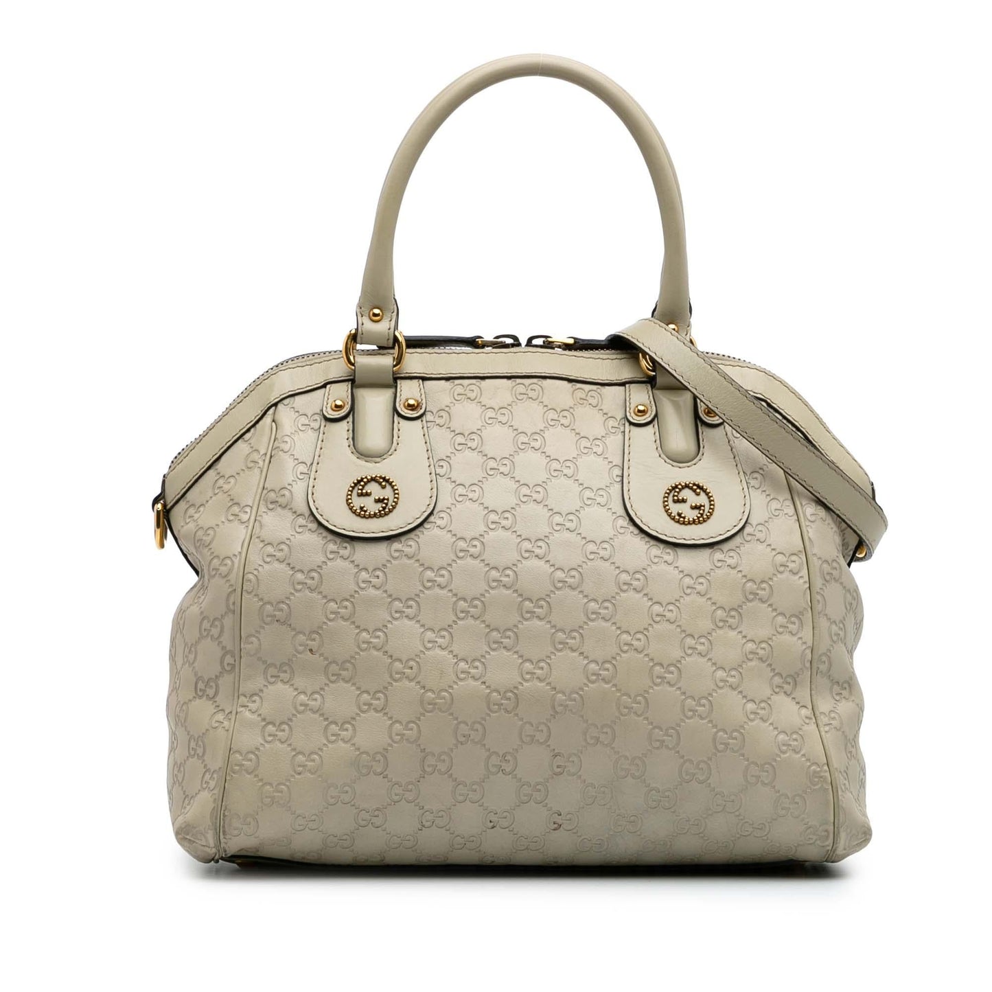 Gucci Guccissima Scarlett Calf Brown Medium Satchel Bag Satchel 3