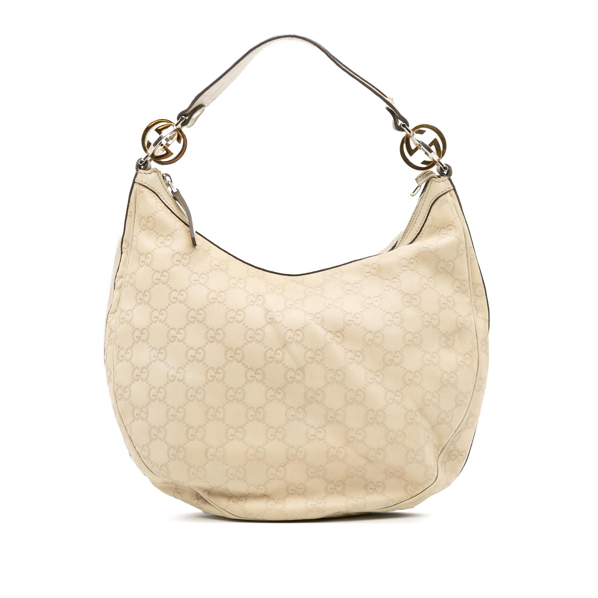 Gucci Guccissima Twins Medium Shoulder Bag Twins Hobo