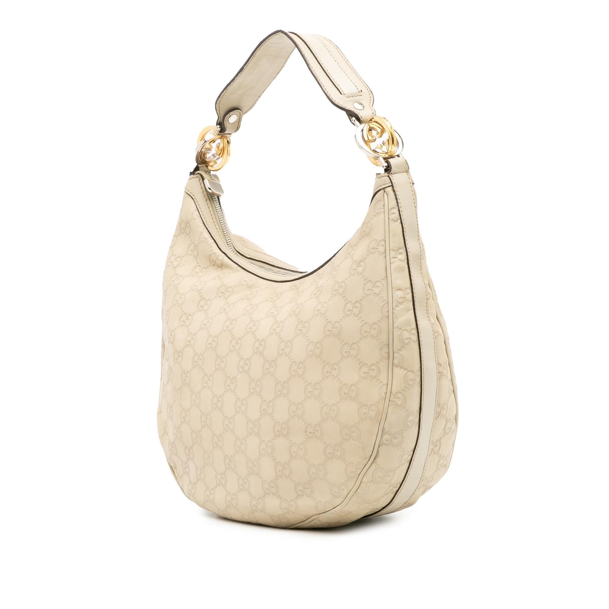 Gucci Guccissima Twins Medium Shoulder Bag Twins Hobo
