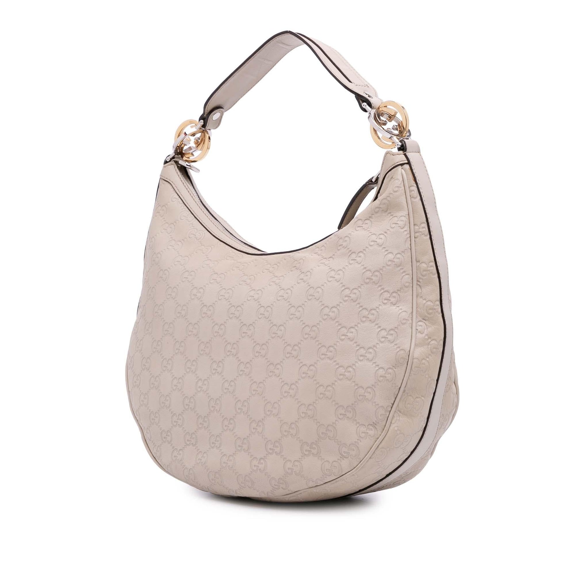 Gucci Guccissima Twins Medium Shoulder Bag