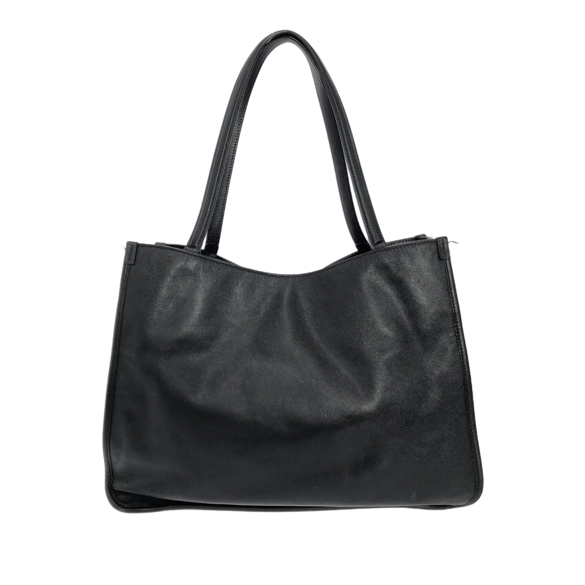 Gucci Horsebit SHG-q10Dvn Calf Black Medium Tote Bag