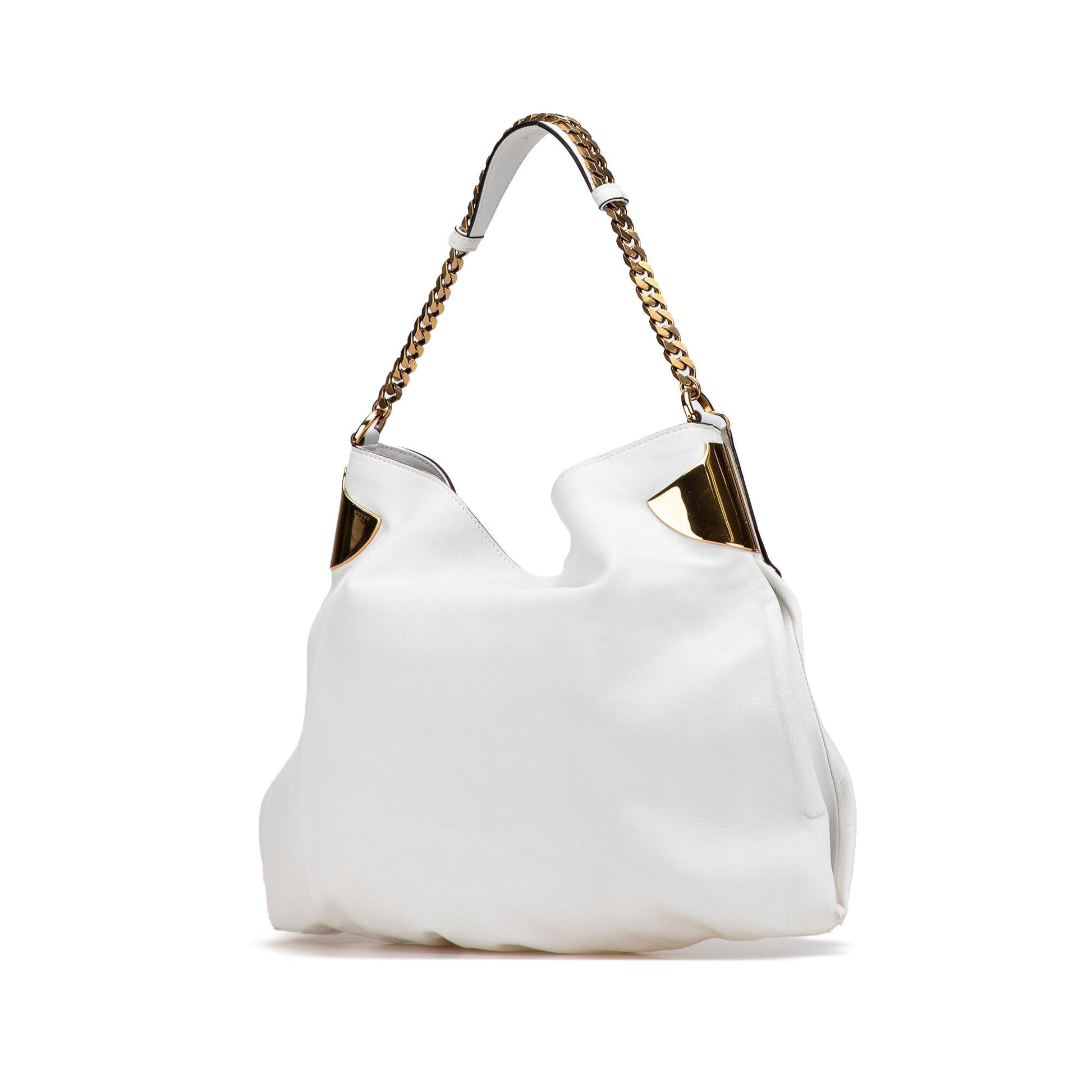 Gucci Leather Medium Shoulder Bag