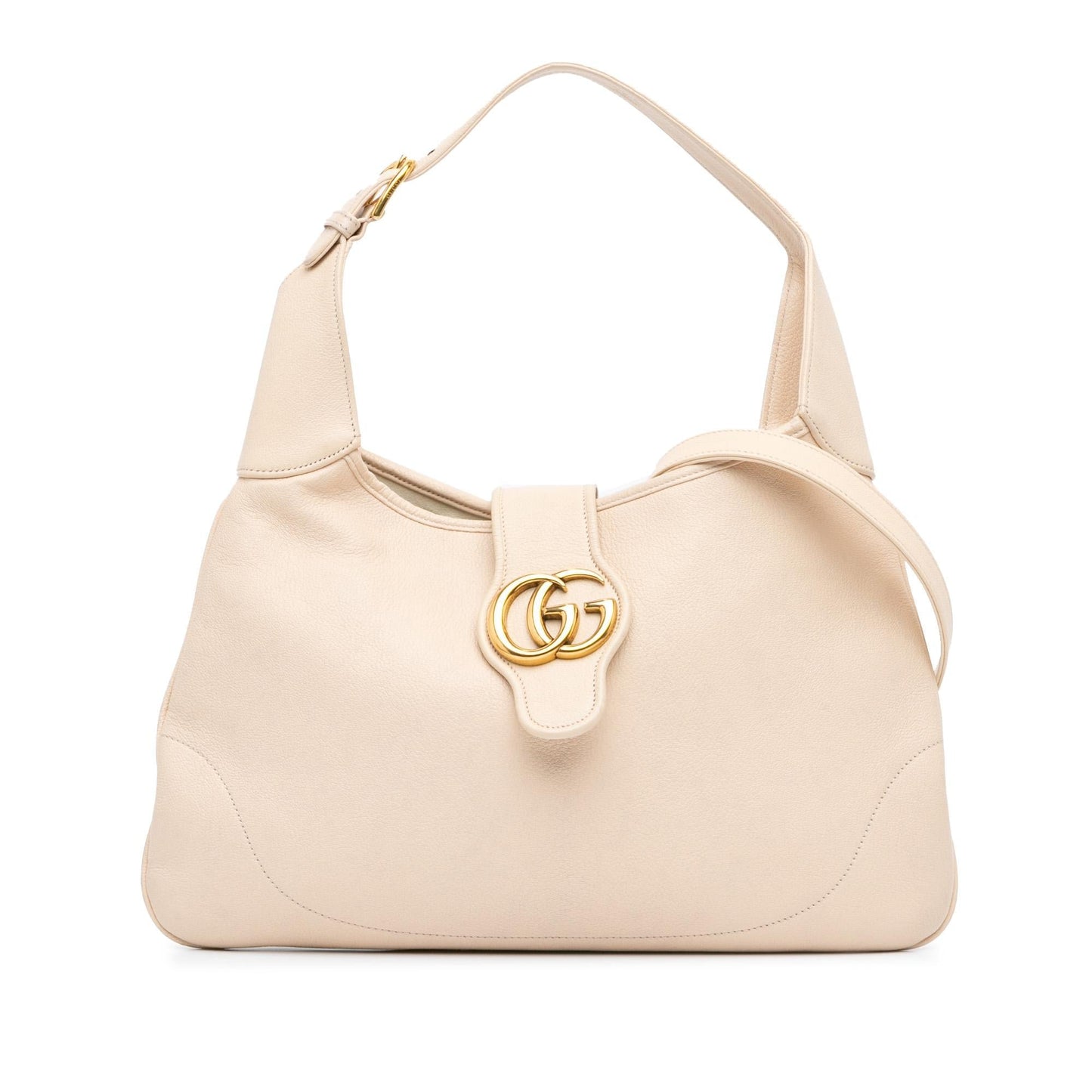 Gucci Aphrodite Leather Calf Brown Medium Crossbody Bag Shg Pwxsua