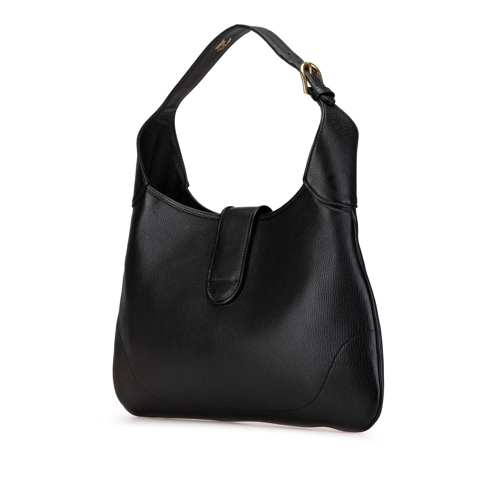 Gucci Aphrodite Leather Calf Black Medium Crossbody Bag Aphrodite Crossbody