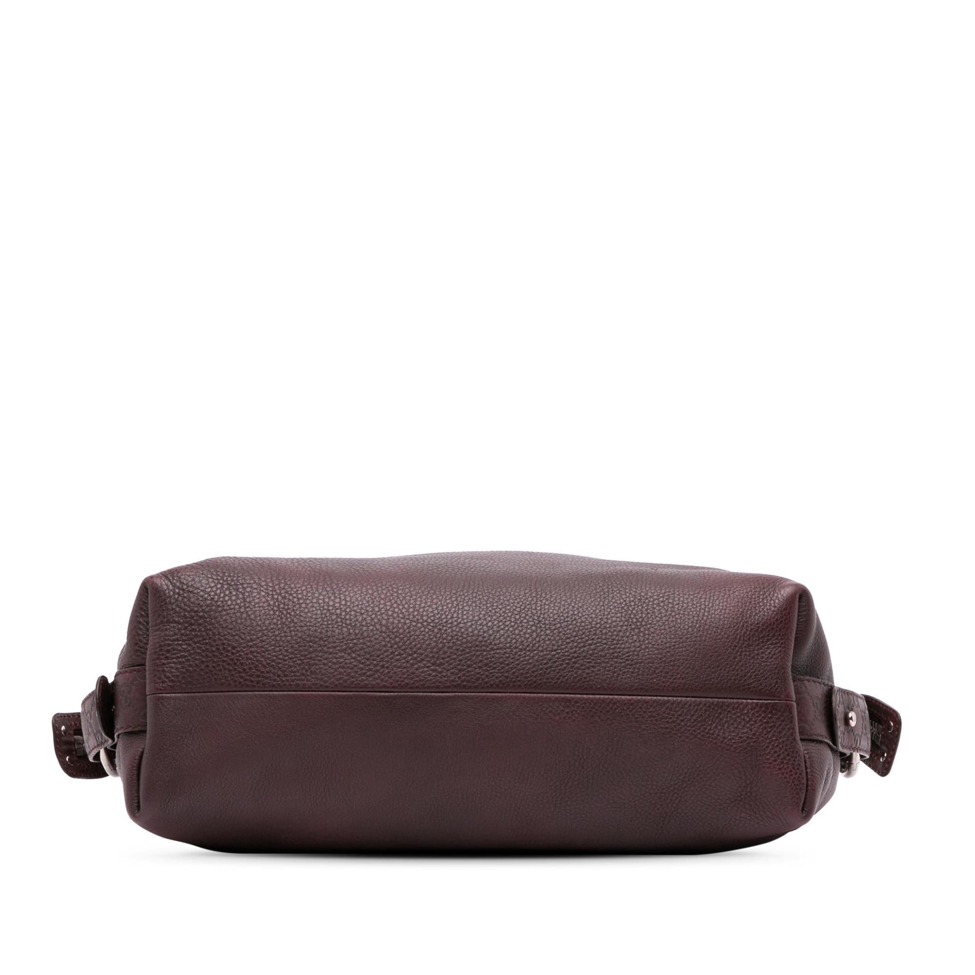 Gucci Bamboo Bar Leather Calf Medium Tote Bag