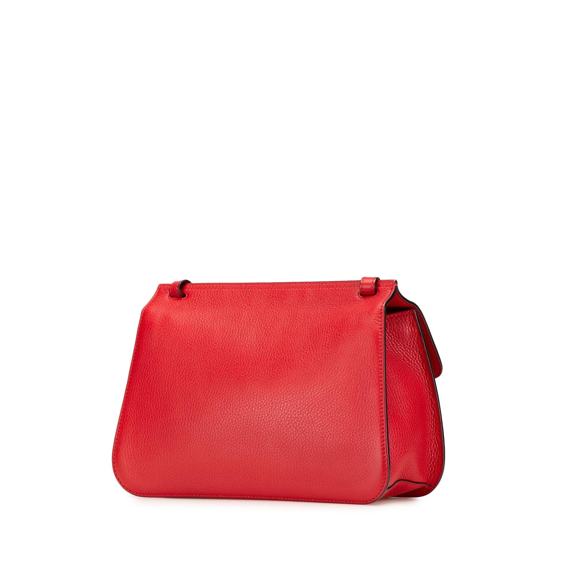 Gucci Bamboo Daily Leather Medium Crossbody Bag Crossbody 9