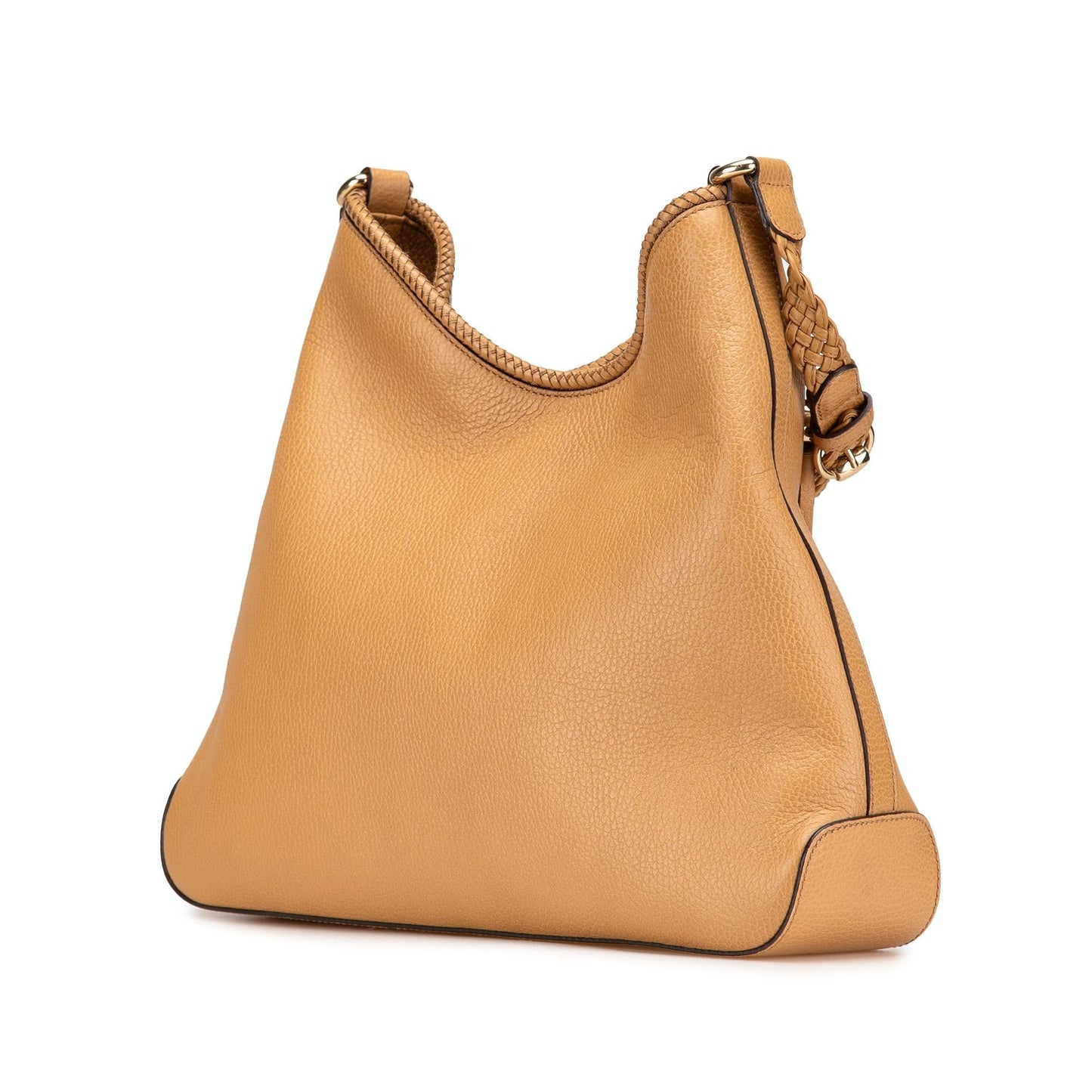 Gucci Marrakech Leather Calf Brown Medium Shoulder Bag
