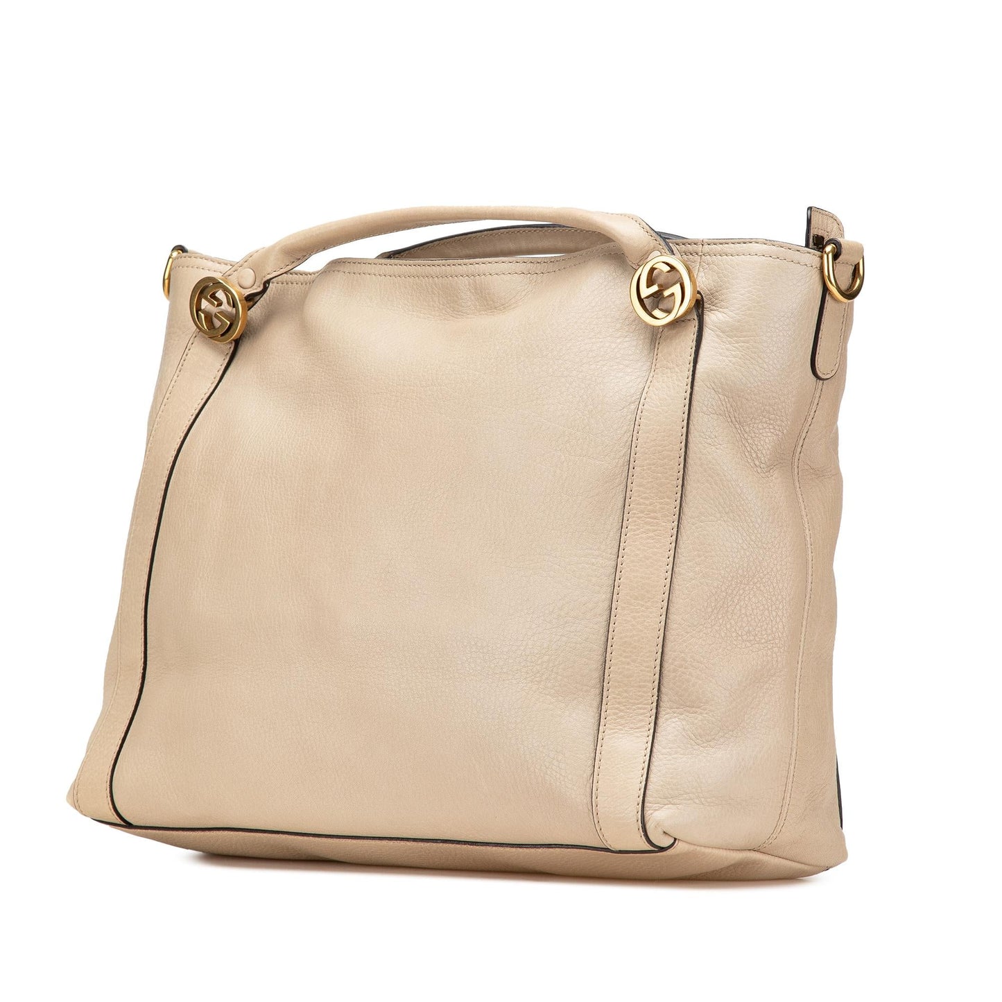 Gucci Miss GG Leather Calf Brown Medium Satchel Bag Satchel 1