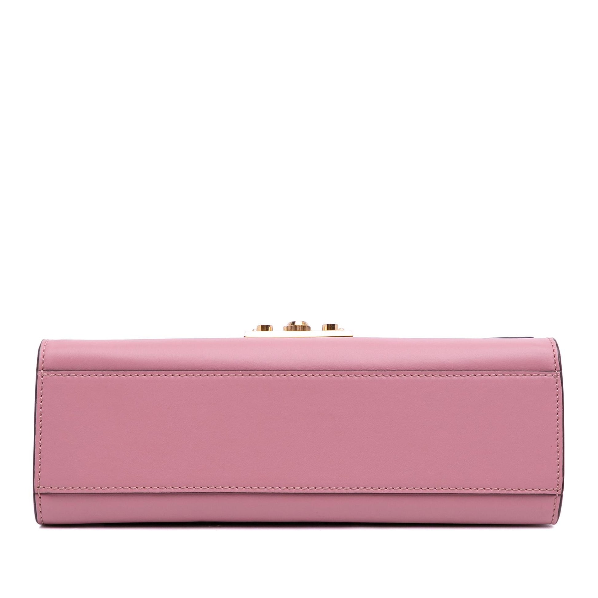 Gucci Padlock Leather Calf Pink Medium Shoulder Bag