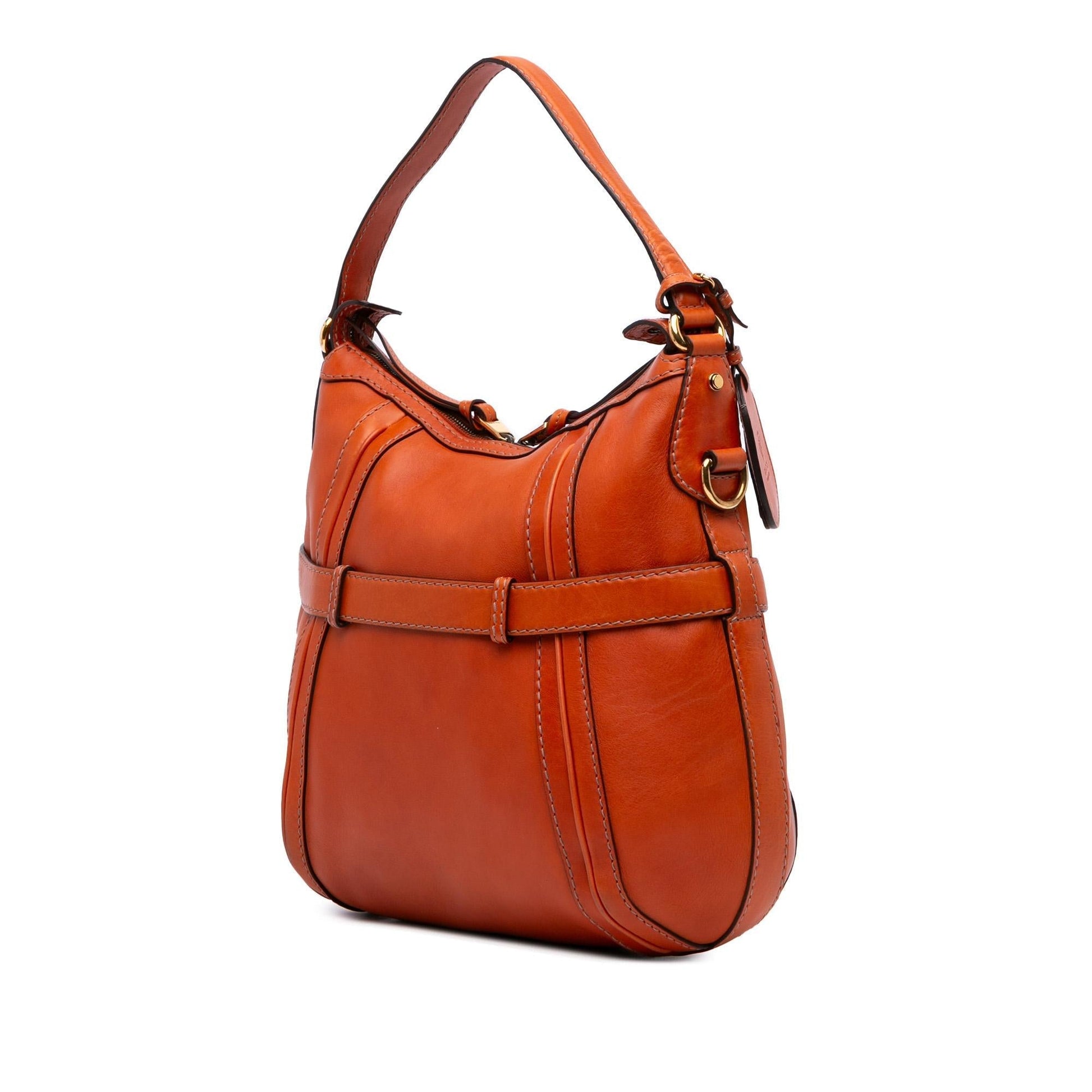 Gucci Running Leather Medium Travel Bag