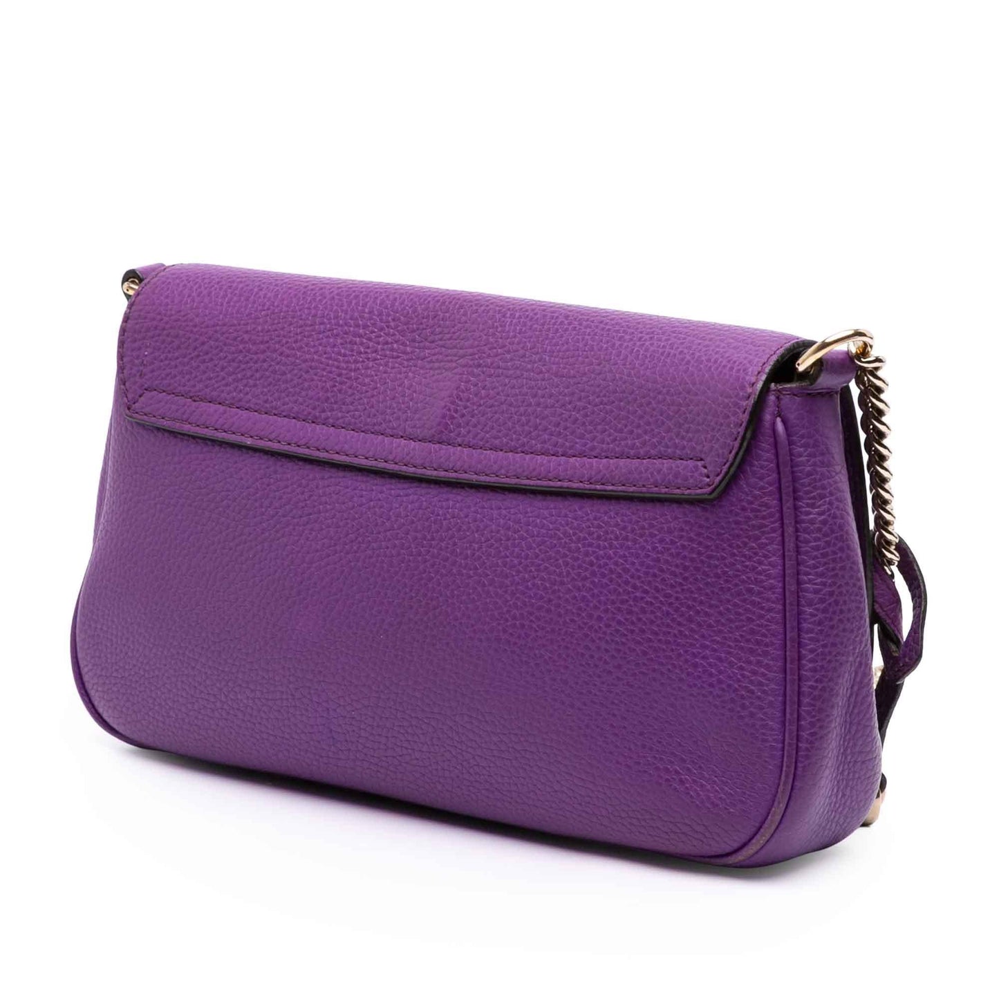 Gucci Soho Leather Medium Chain Flap Crossbody Bag Crossbody 5
