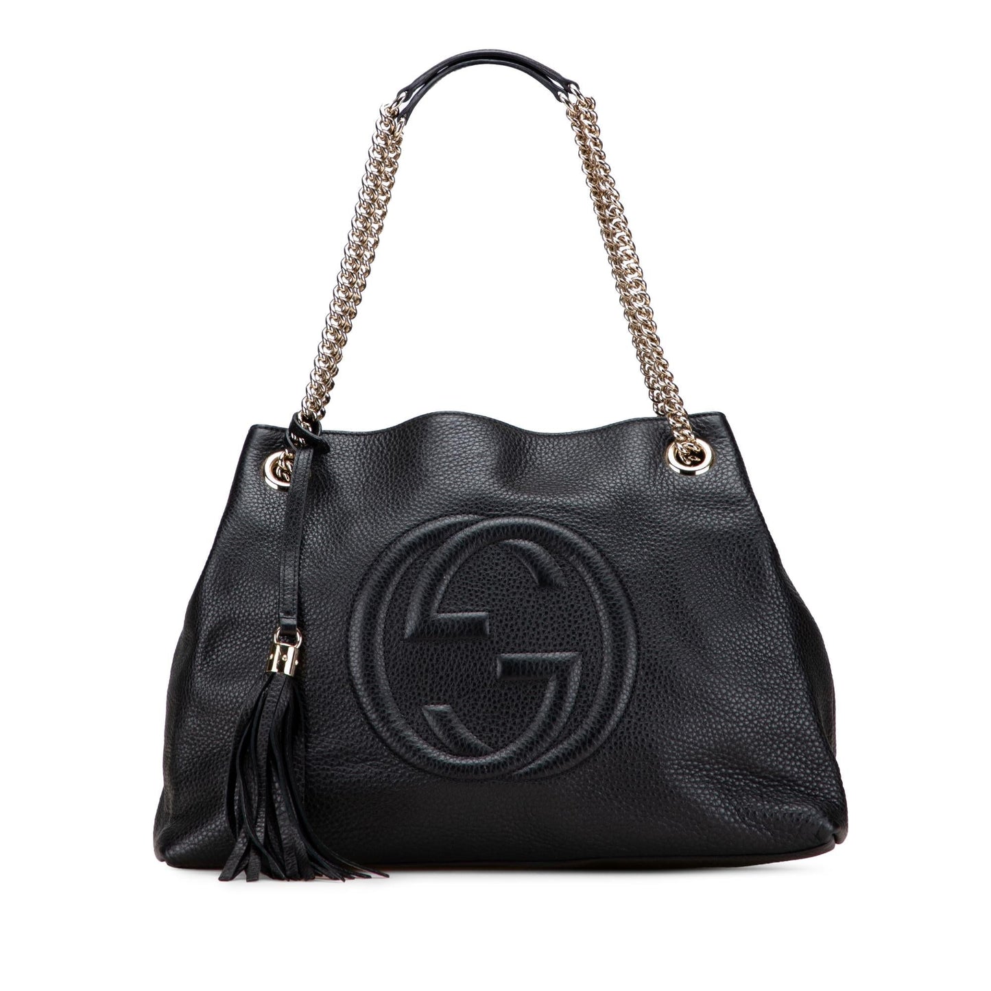 Gucci Soho Leather Medium Chain Tote Bag Tote 23